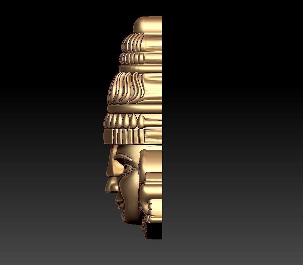 BUDDHA PENDENT 3D print model_2