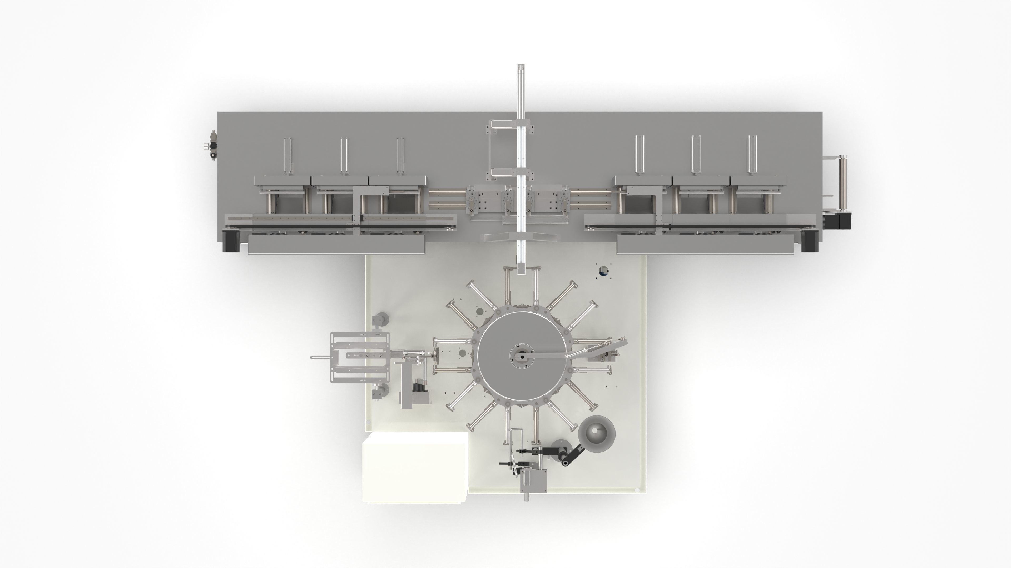 Automatic Bag Packaging Machine 3D model_9