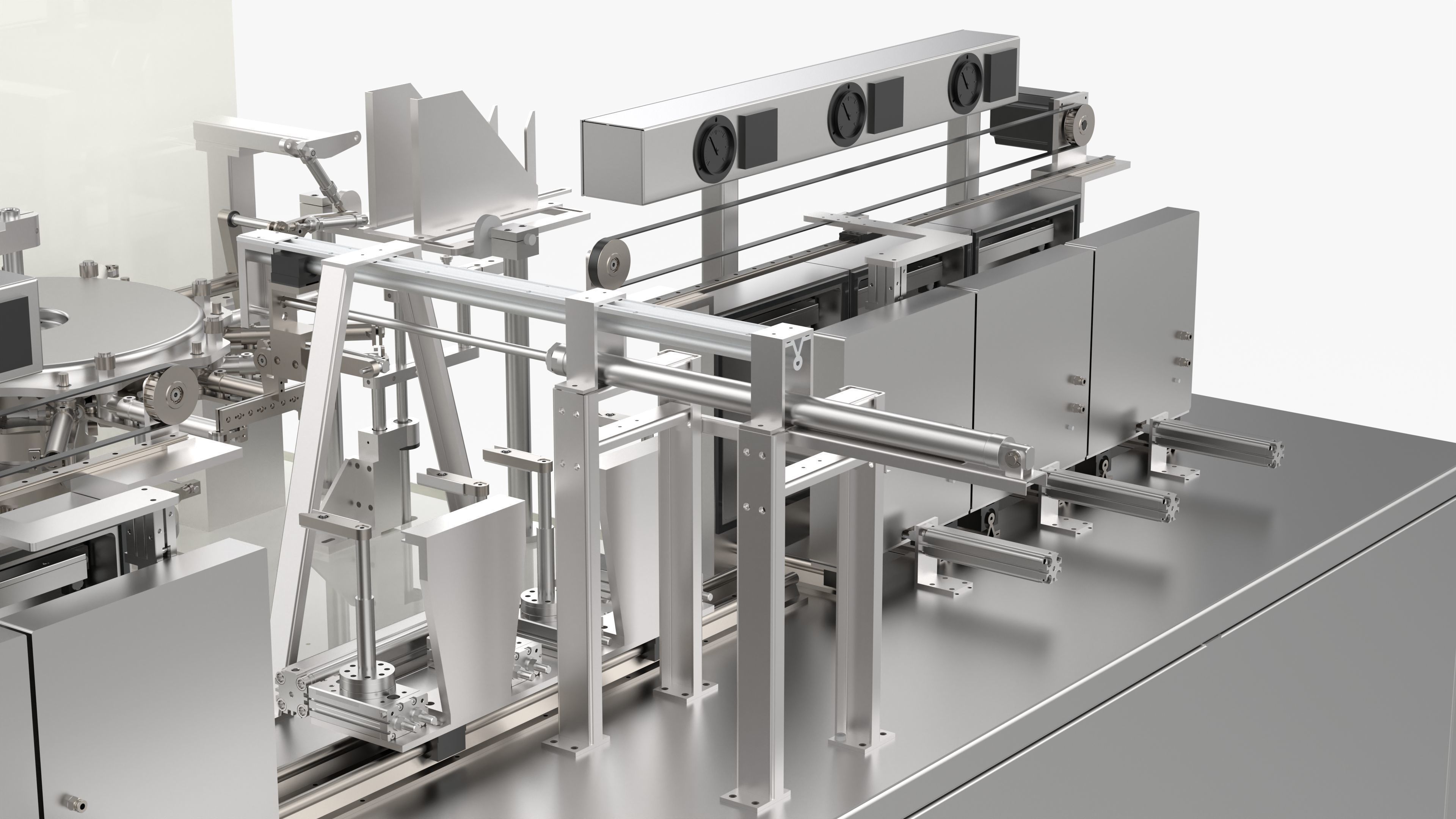 Automatic Bag Packaging Machine 3D model_11