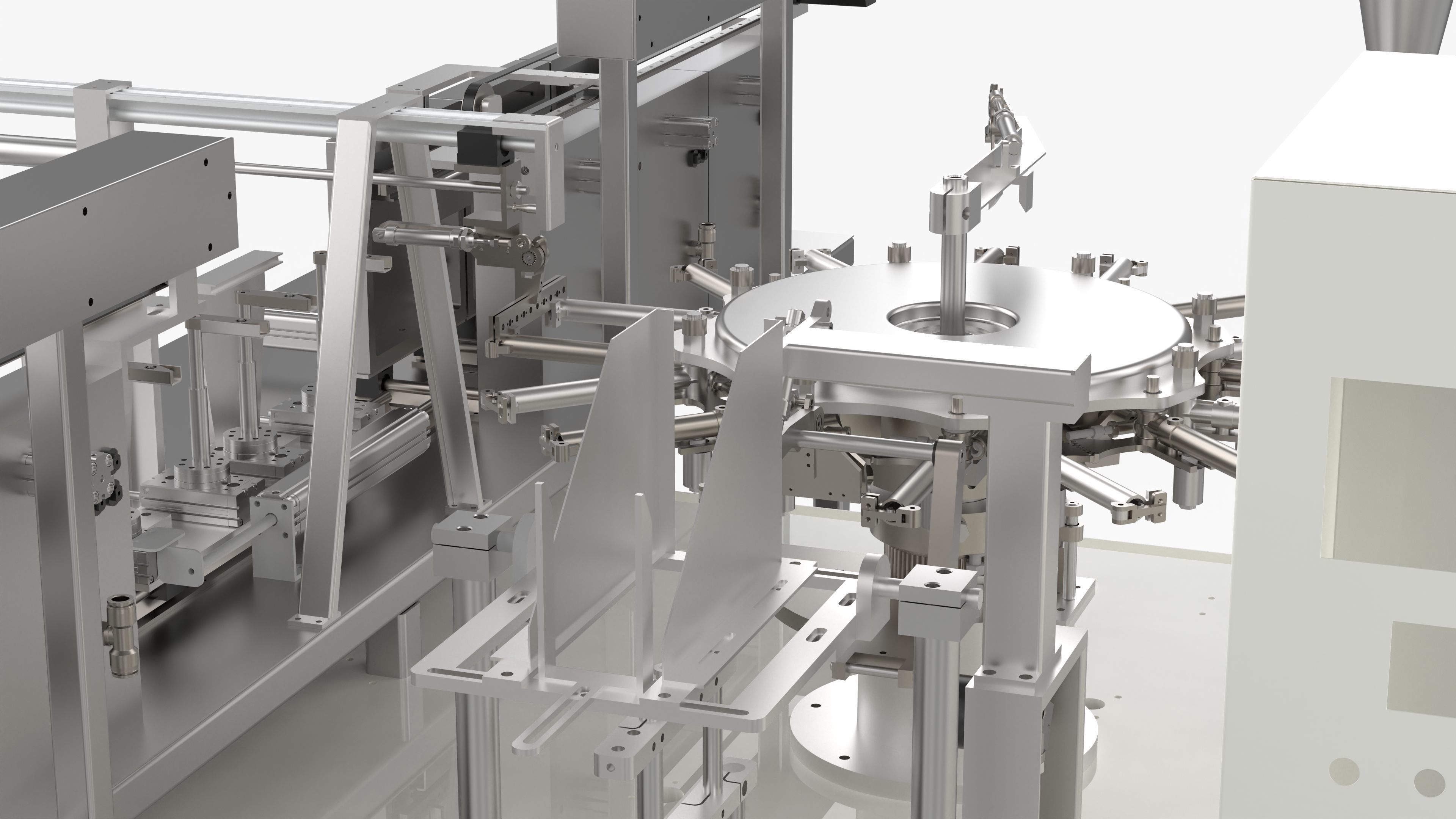 Automatic Bag Packaging Machine 3D model_17