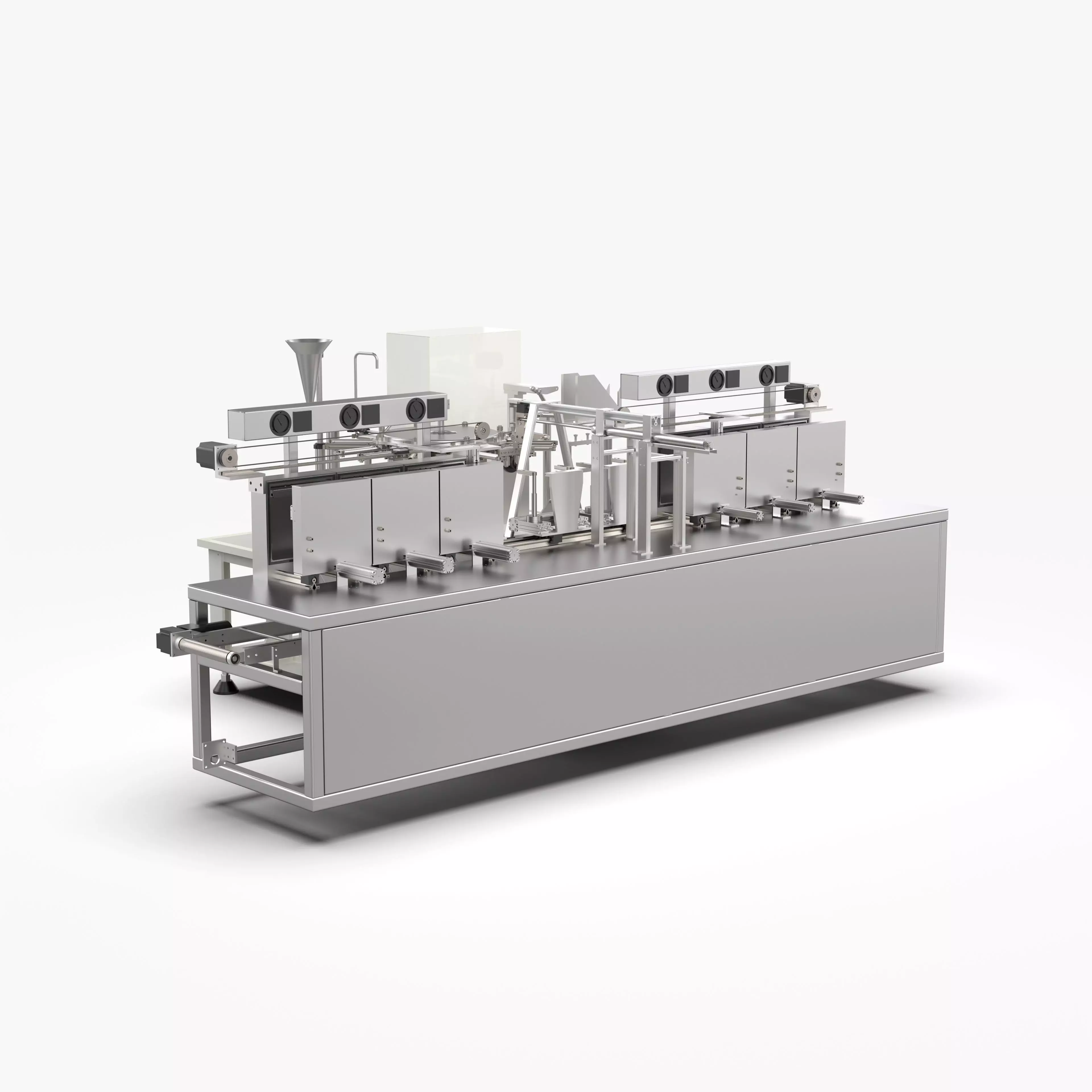 Automatic Bag Packaging Machine 3D model_0