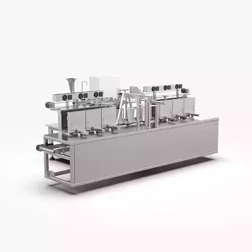 Automatic Bag Packaging Machine 3D model