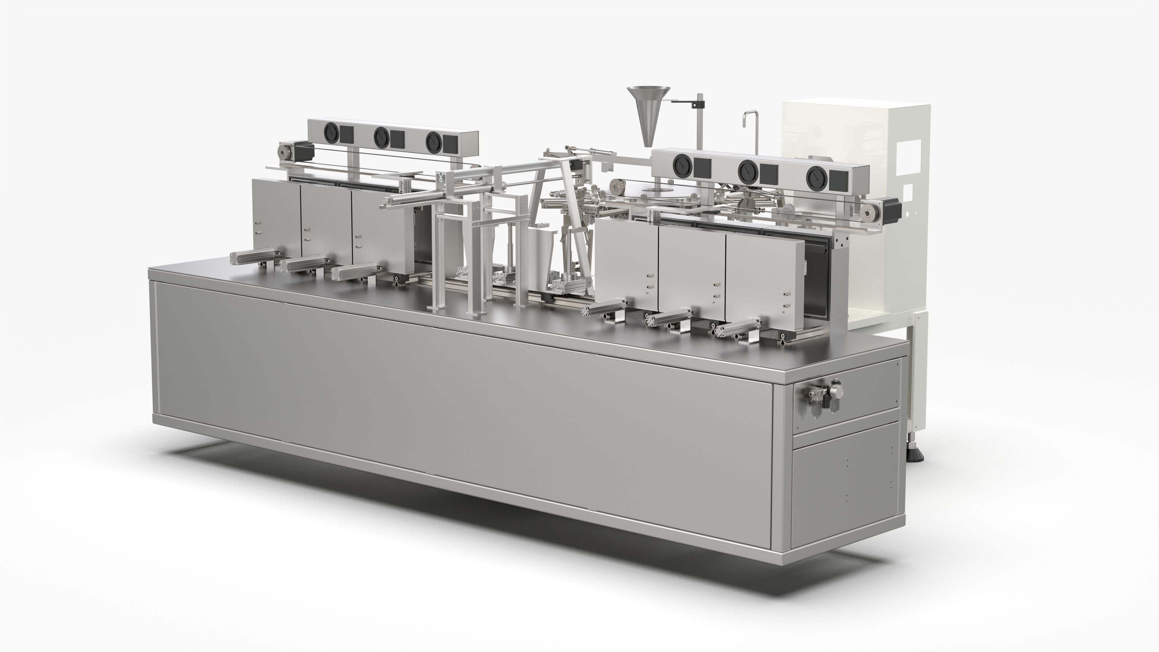 Automatic Bag Packaging Machine 3D model_2