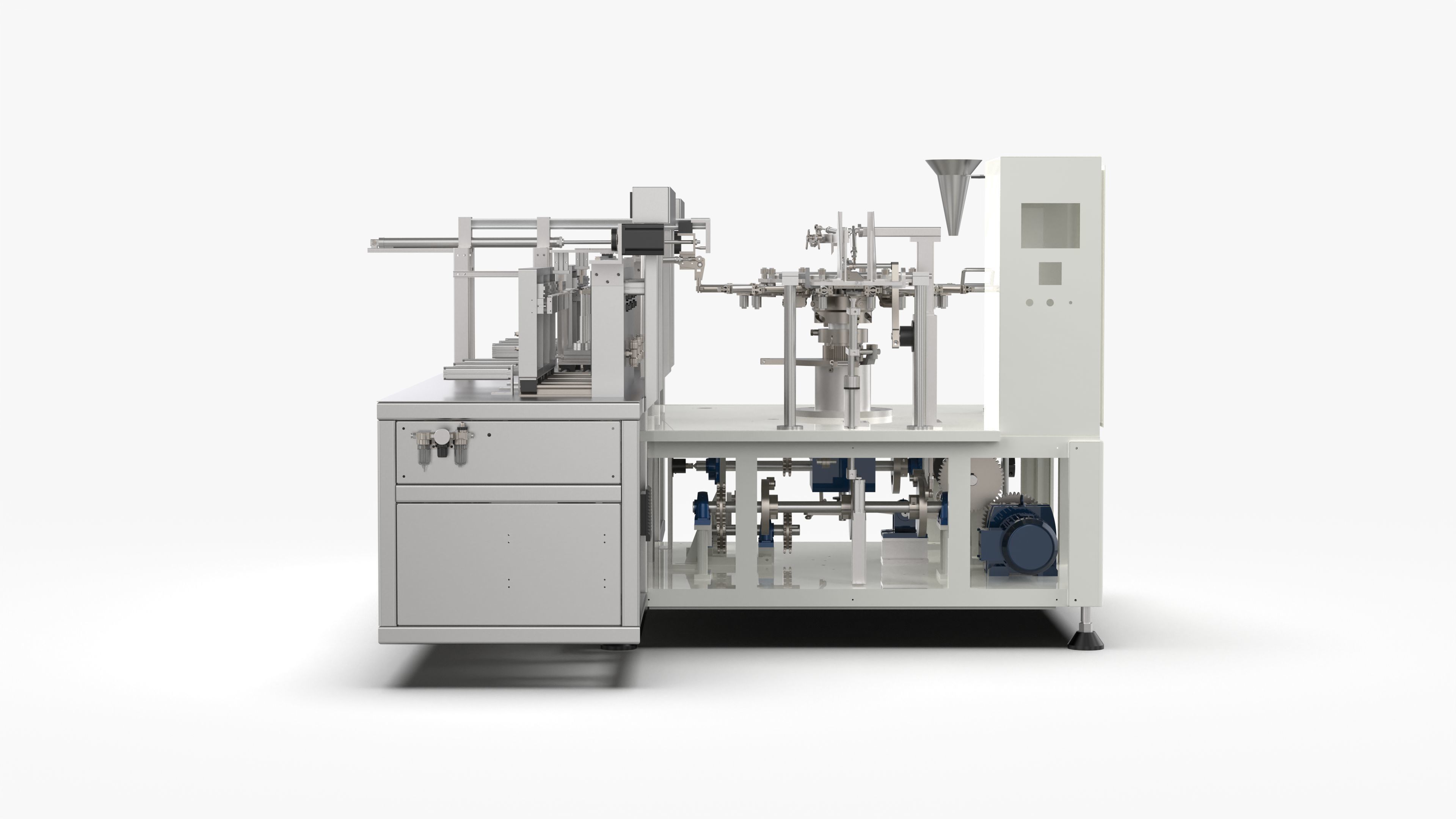 Automatic Bag Packaging Machine 3D model_7