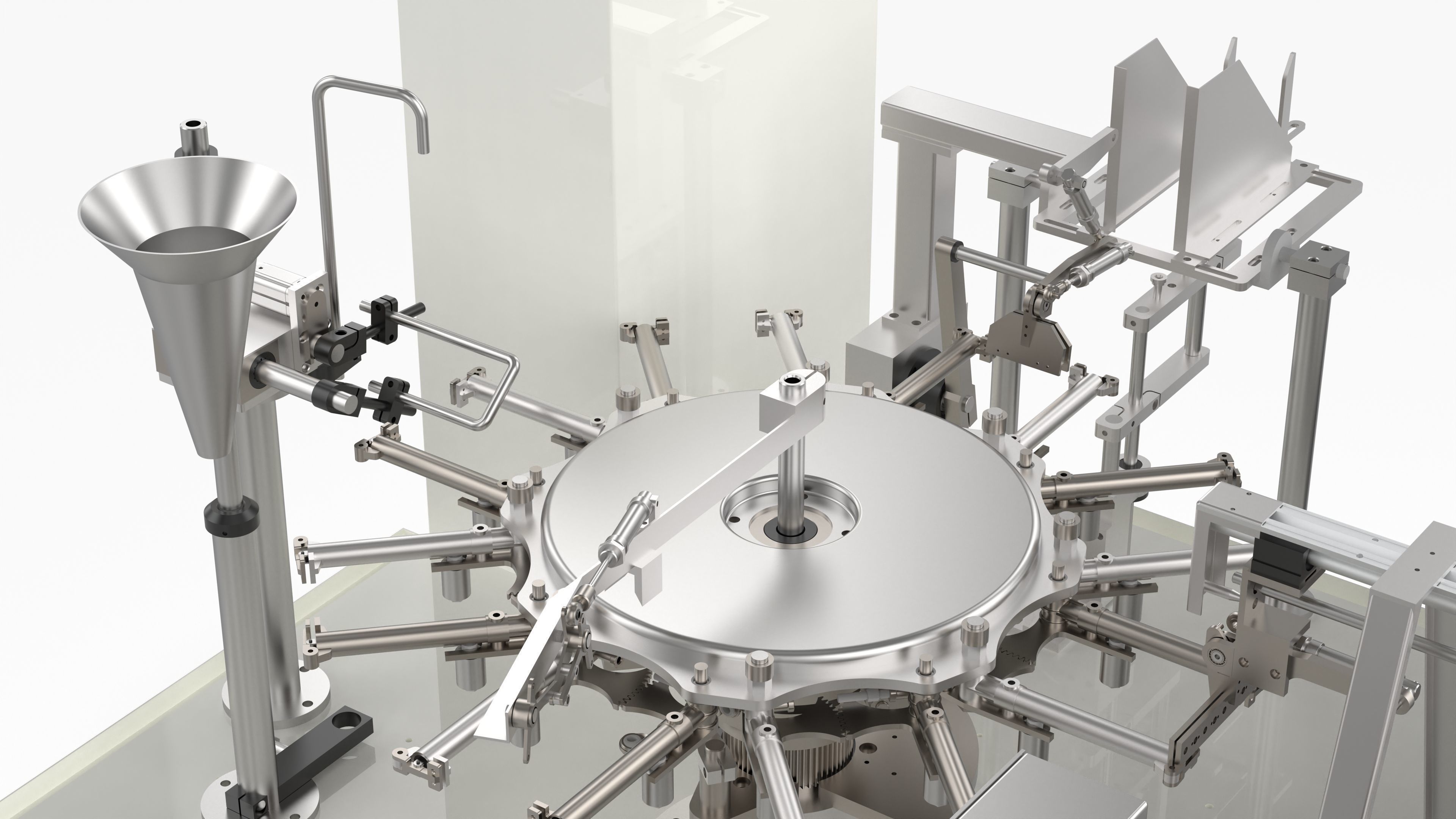 Automatic Bag Packaging Machine 3D model_15