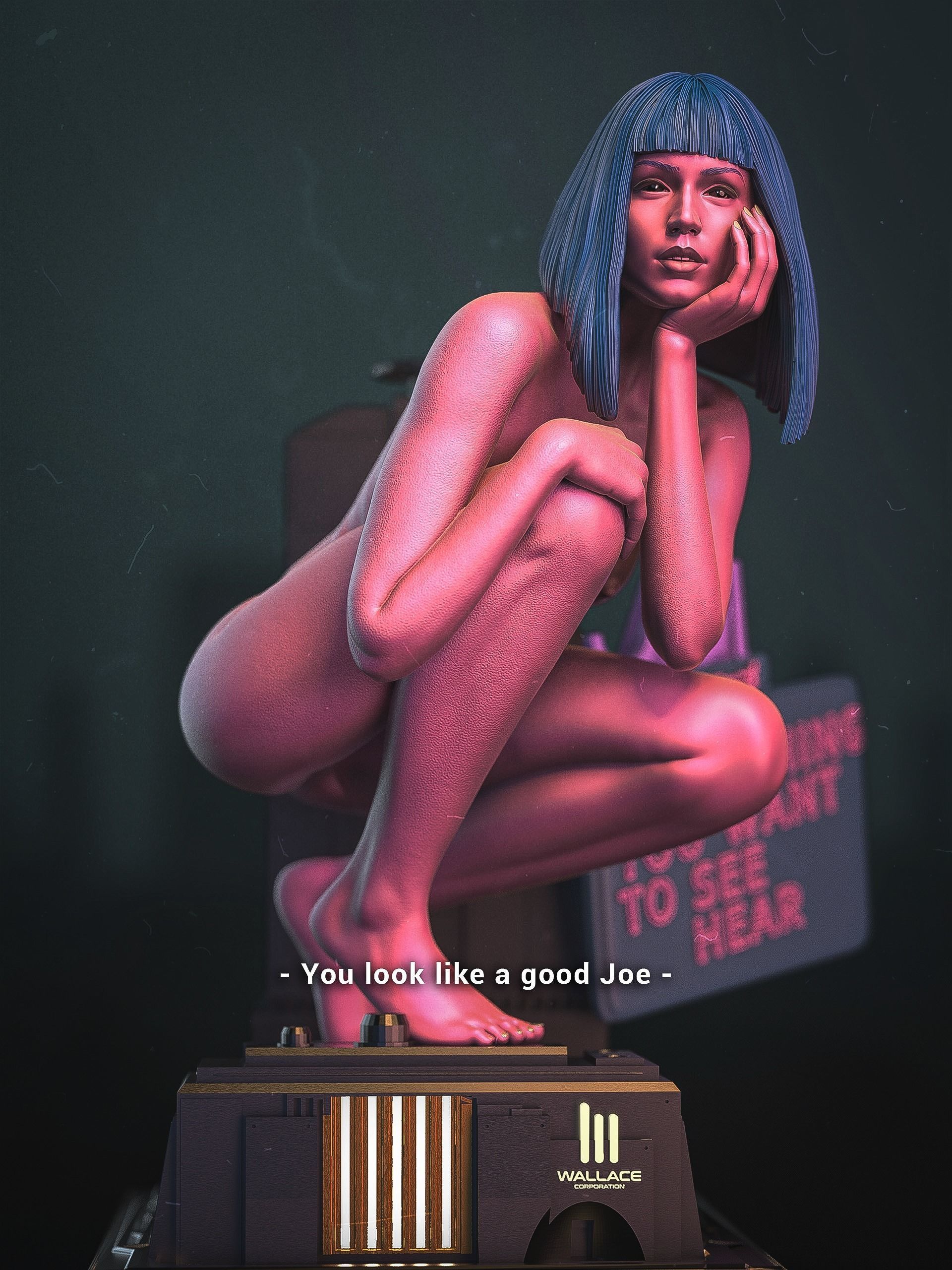 Joi - Blade Runner 2049 3D print model_4