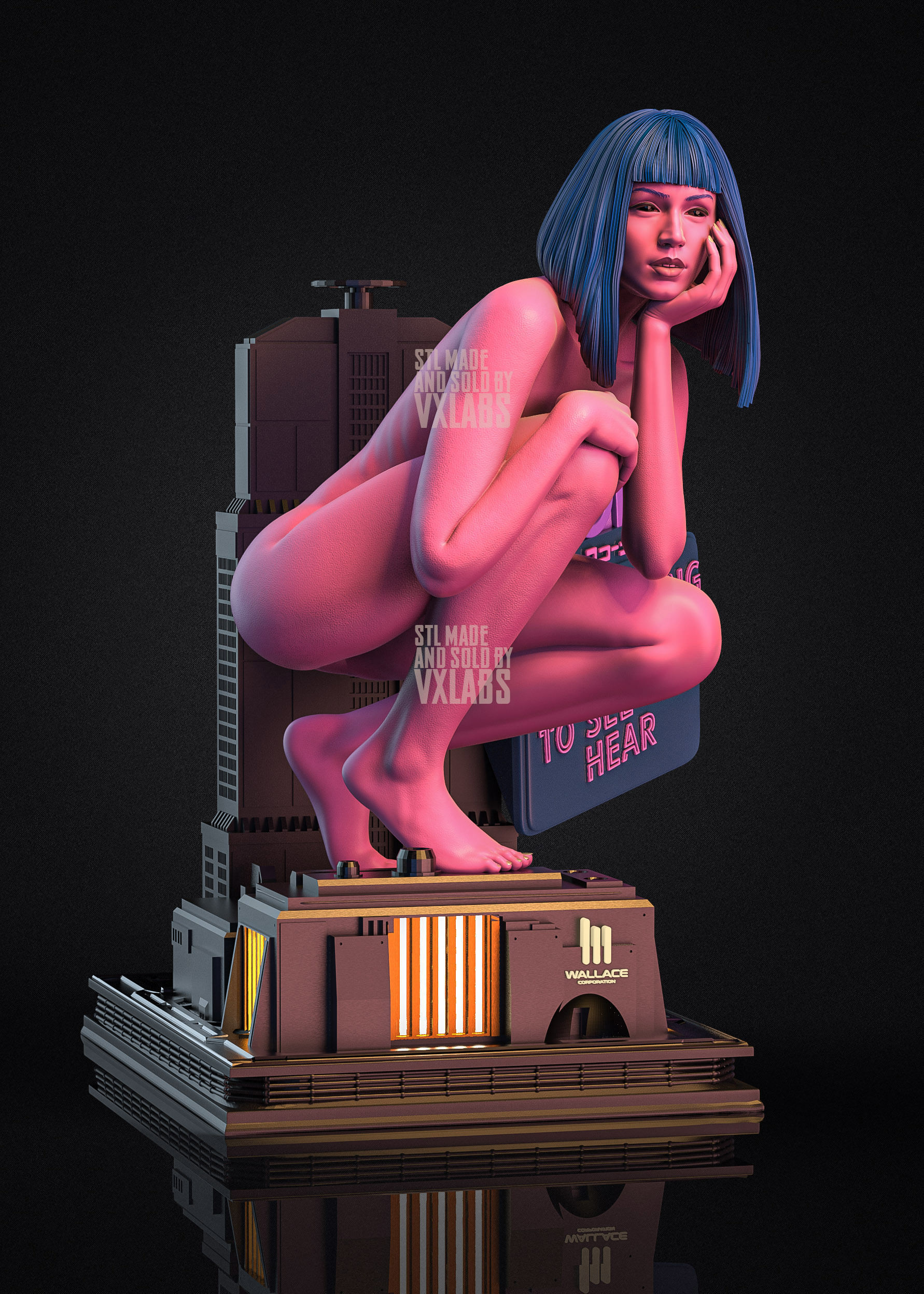 Joi - Blade Runner 2049 3D print model_3