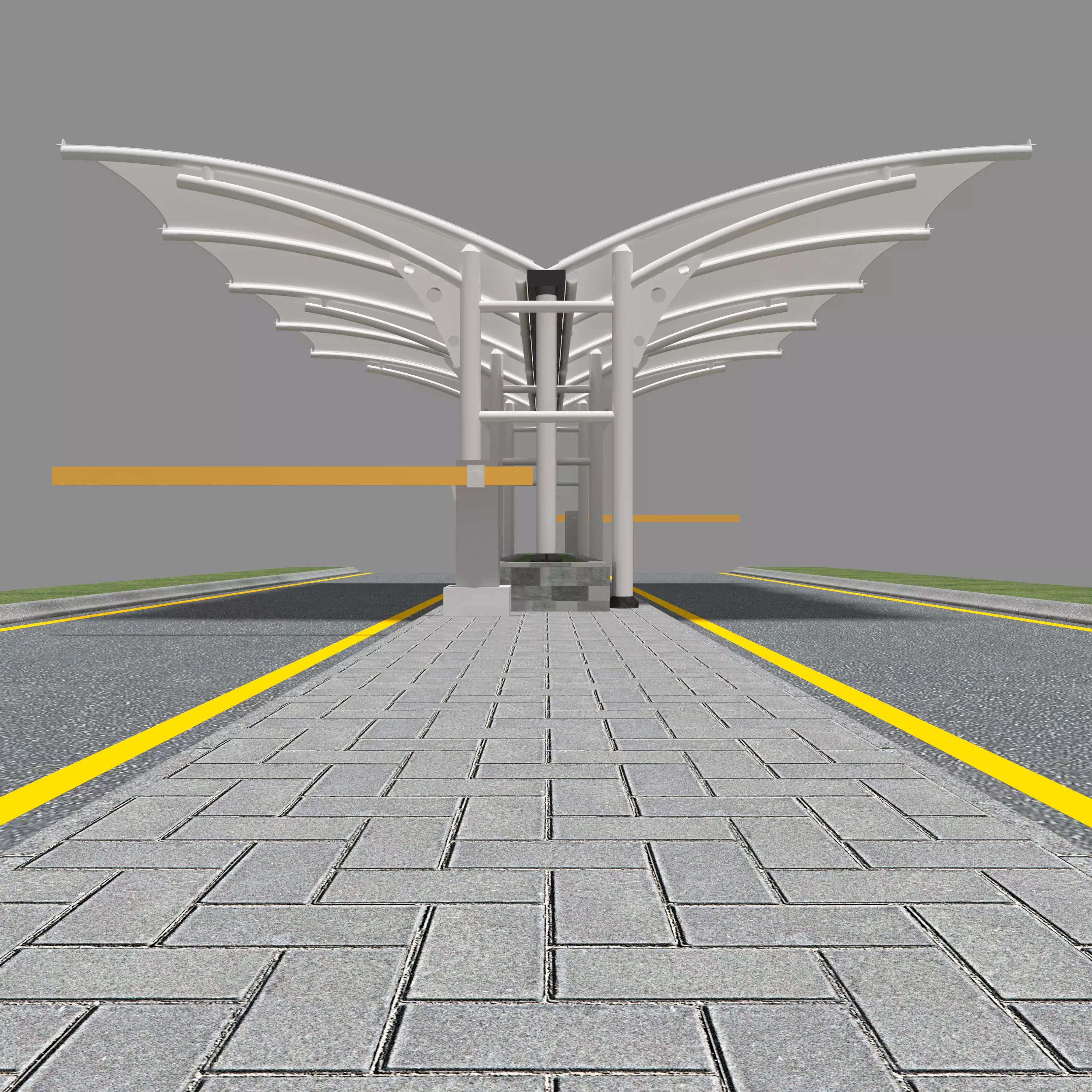 Membrane Canopy 1 3D model