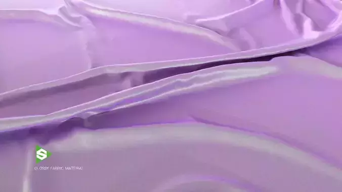 Glossy Fabric Material