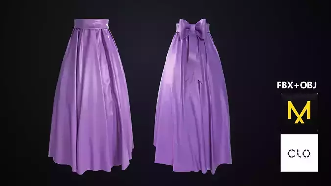 Skirt Marvelous Designer