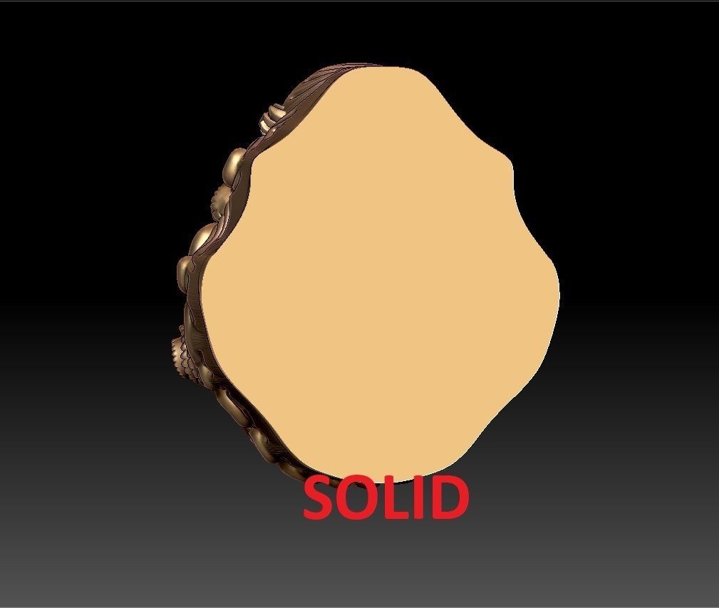 NAGASH LAKSHMI PENDENT 3D print model_5