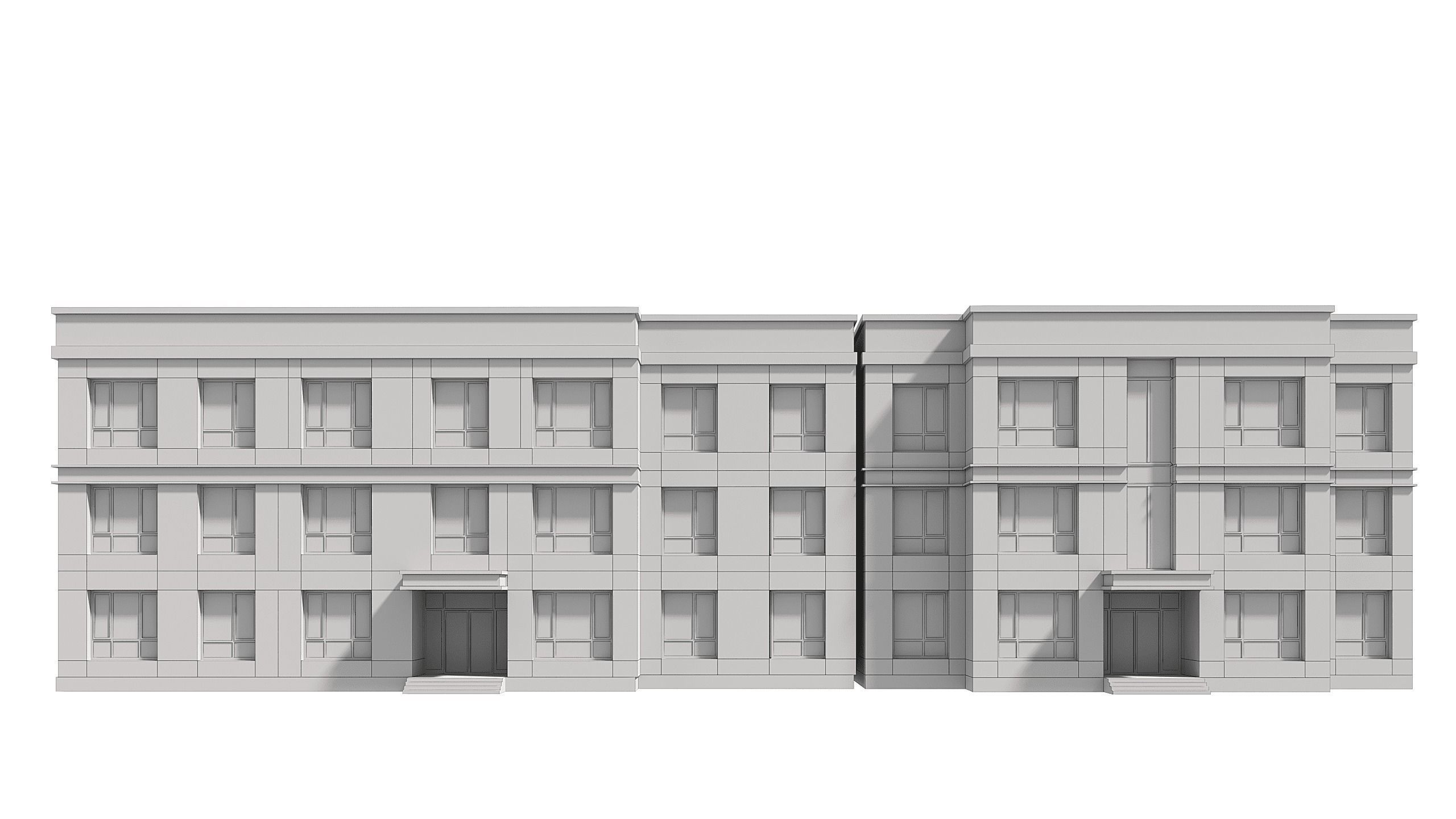 Residential Building 006 3D model_18
