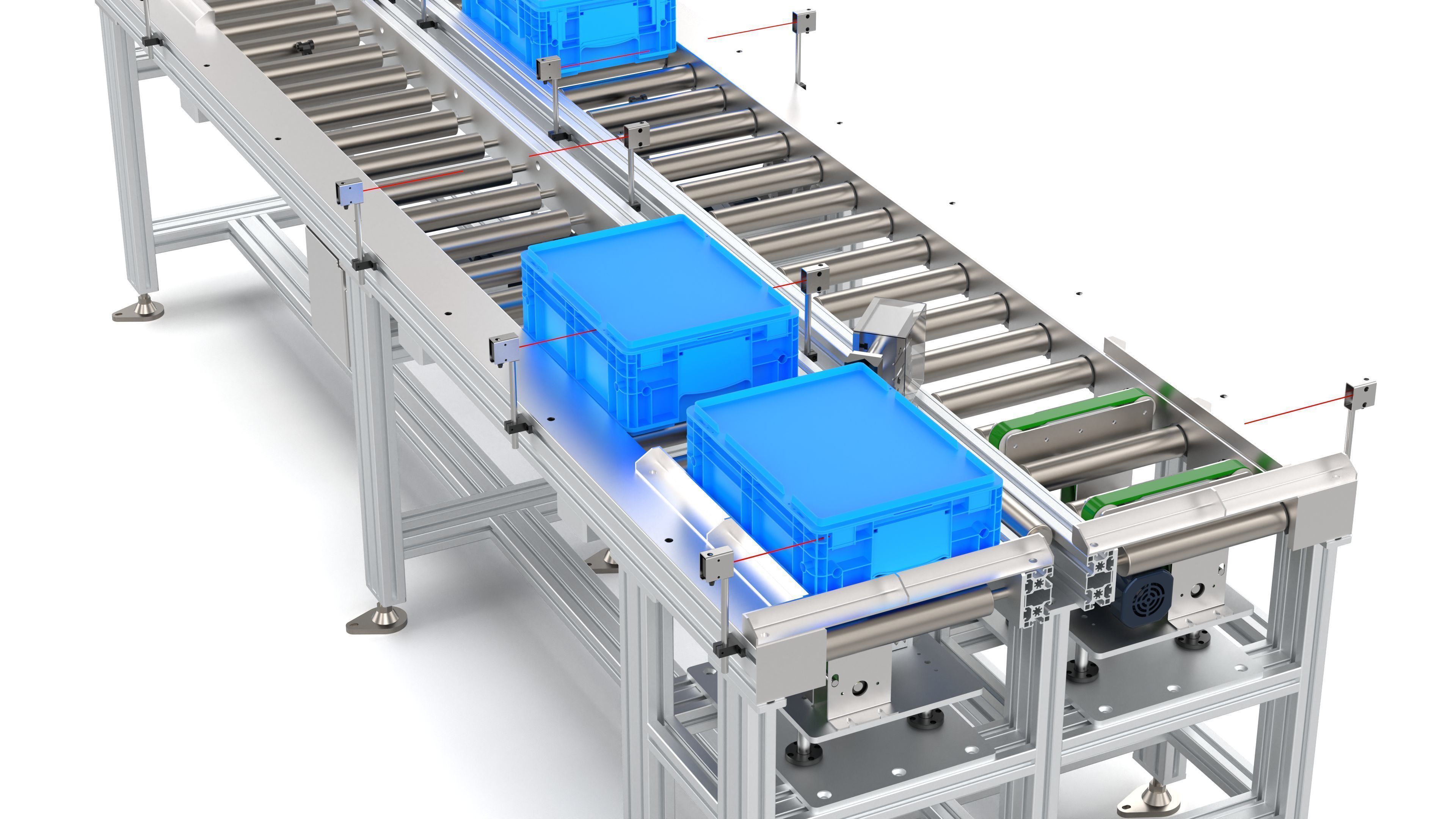 Horizontal Return Drum Line 3D model_12