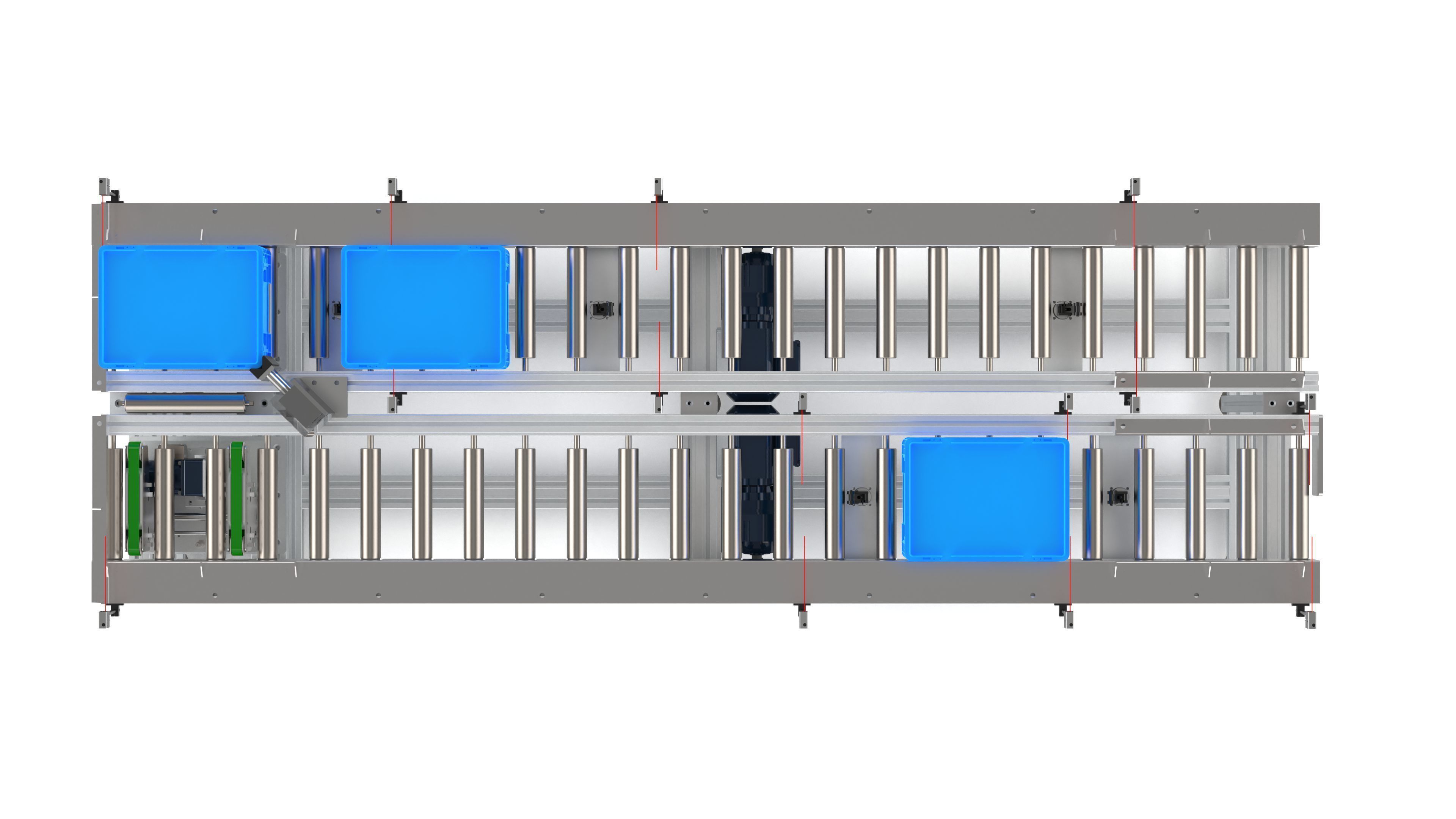 Horizontal Return Drum Line 3D model_13