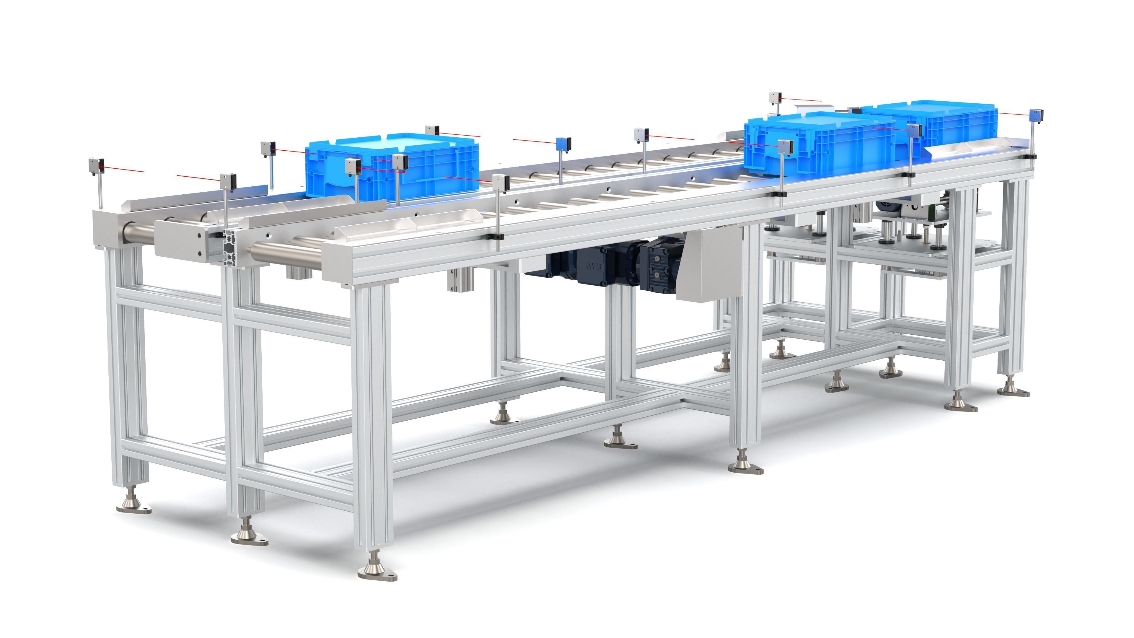 Horizontal Return Drum Line 3D model_3