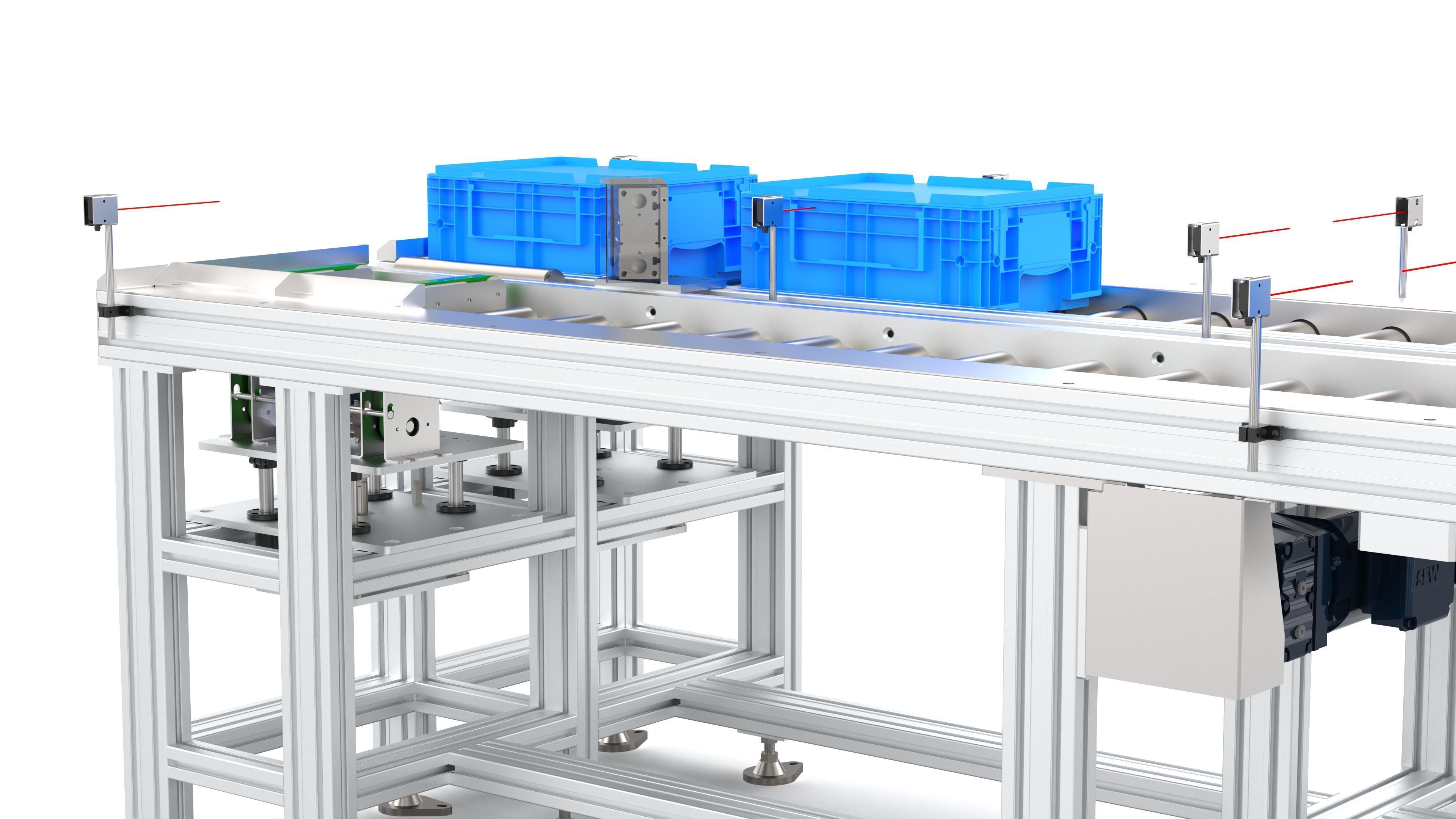 Horizontal Return Drum Line 3D model_15