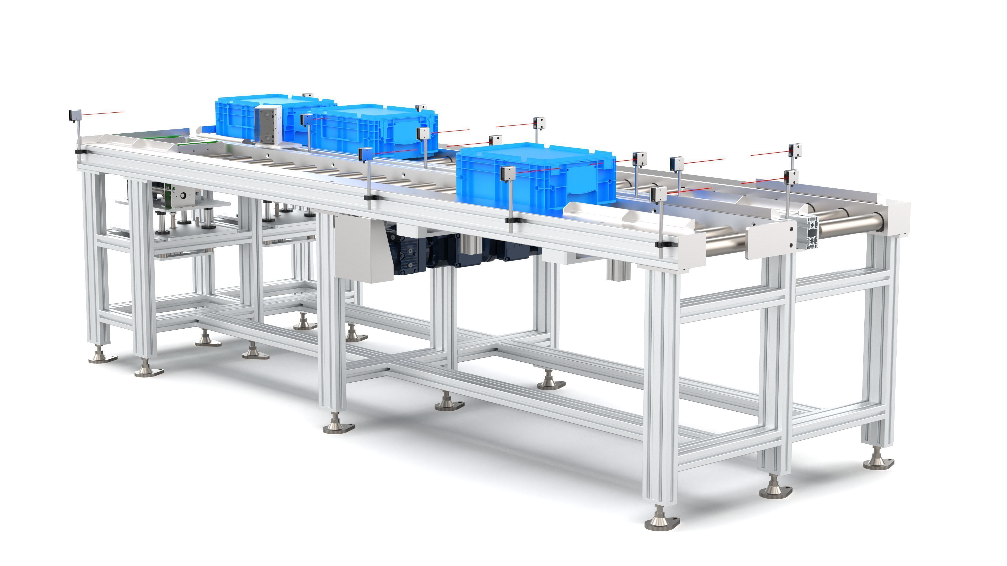 Horizontal Return Drum Line 3D model_2