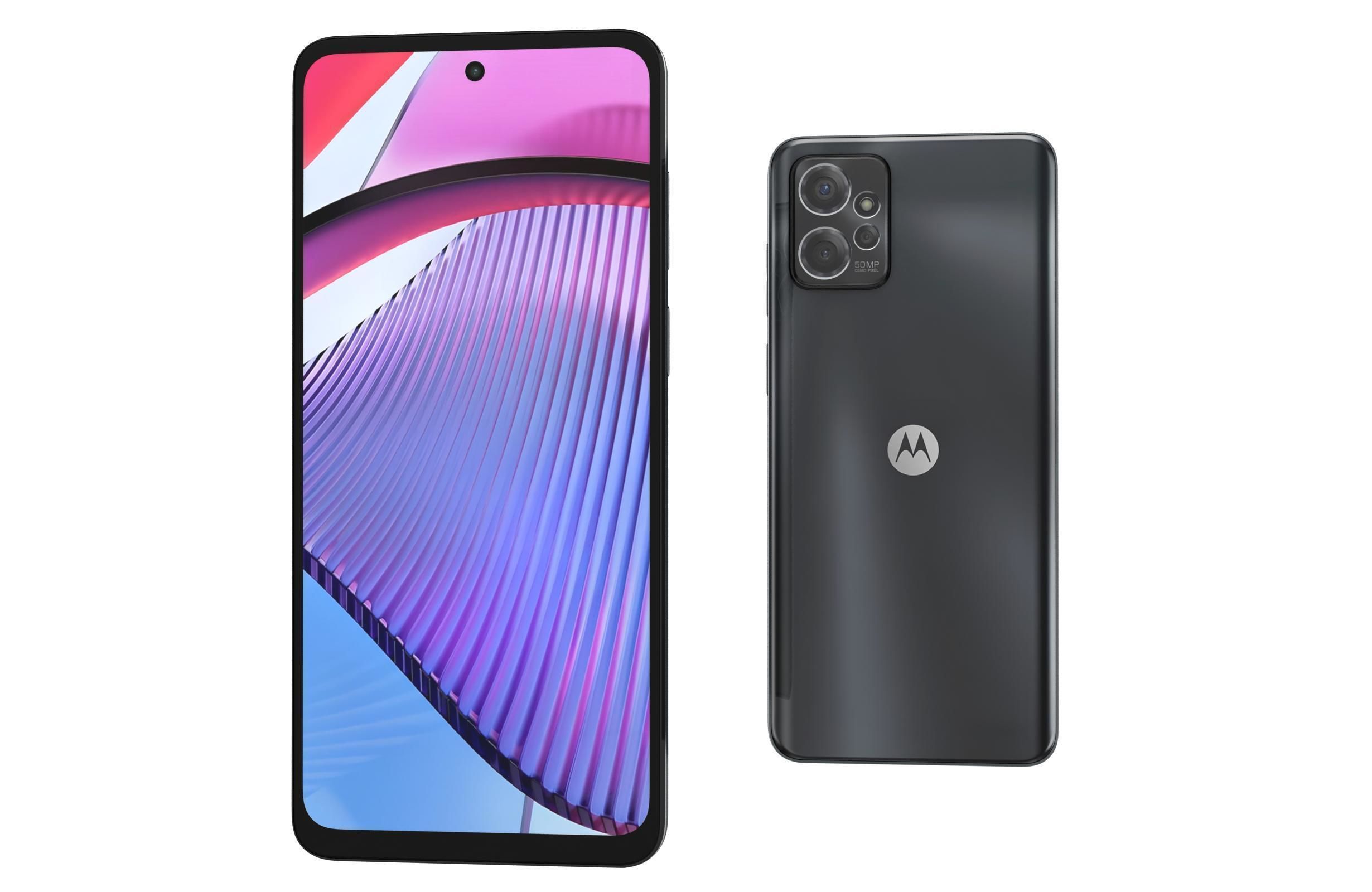 Motorola Moto G Play 2023 And G Power 5G Low-poly 3D model_58