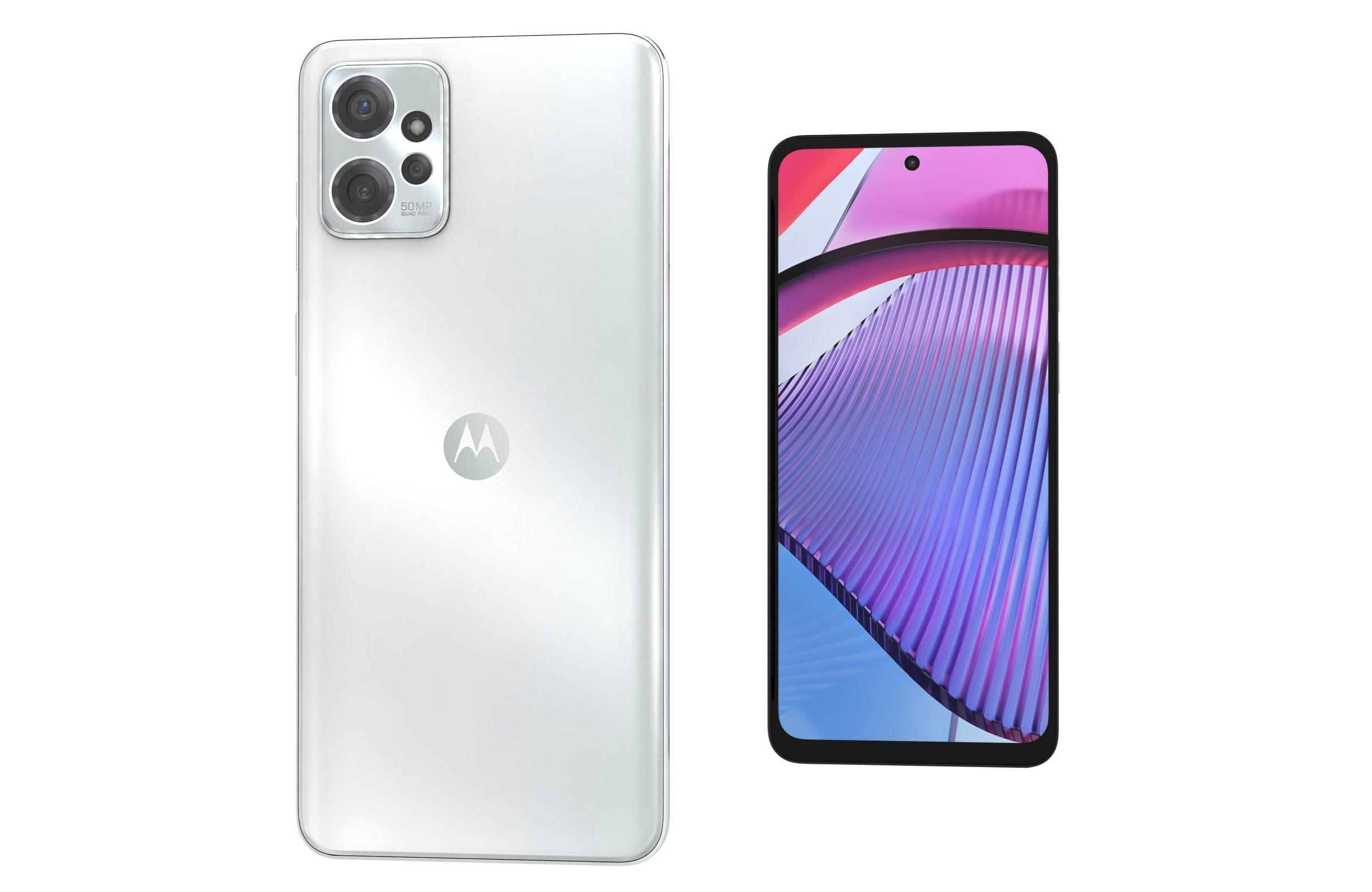 Motorola Moto G Play 2023 And G Power 5G Low-poly 3D model_23