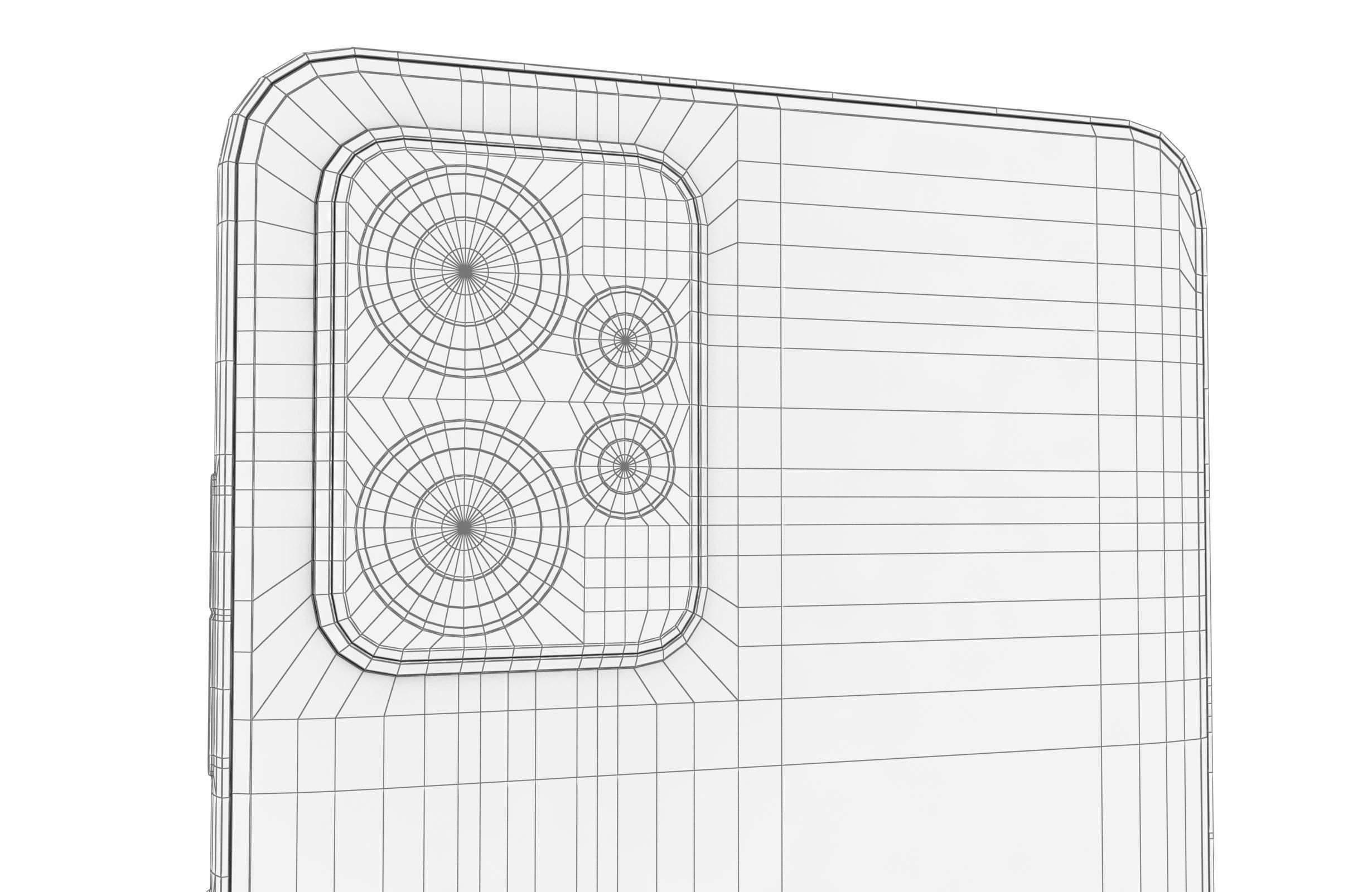 Motorola Moto G Play 2023 And G Power 5G Low-poly 3D model_48