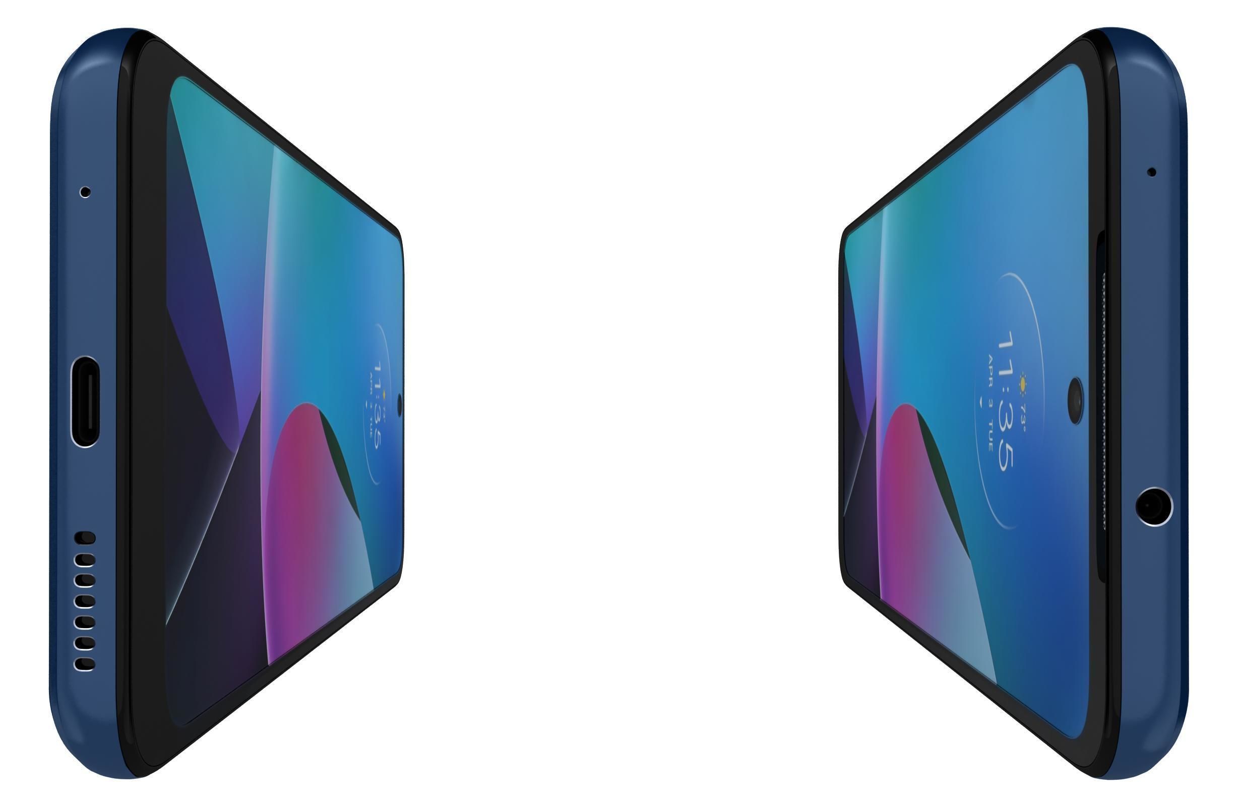 Motorola Moto G Play 2023 And G Power 5G Low-poly 3D model_15