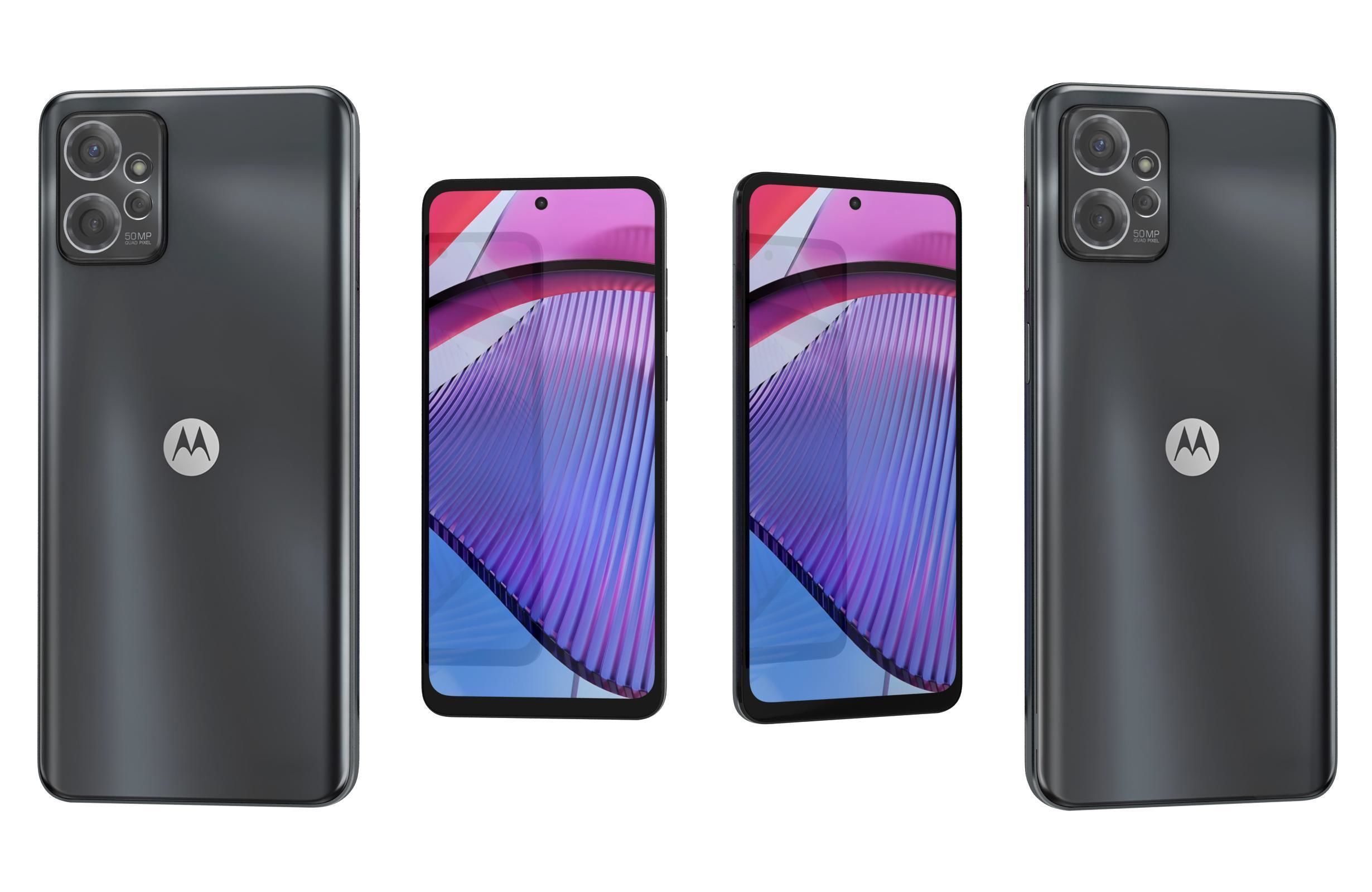 Motorola Moto G Play 2023 And G Power 5G Low-poly 3D model_55