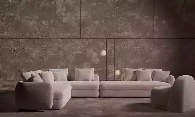 SAINT-GERMAIN Sofa By Poliform3D model