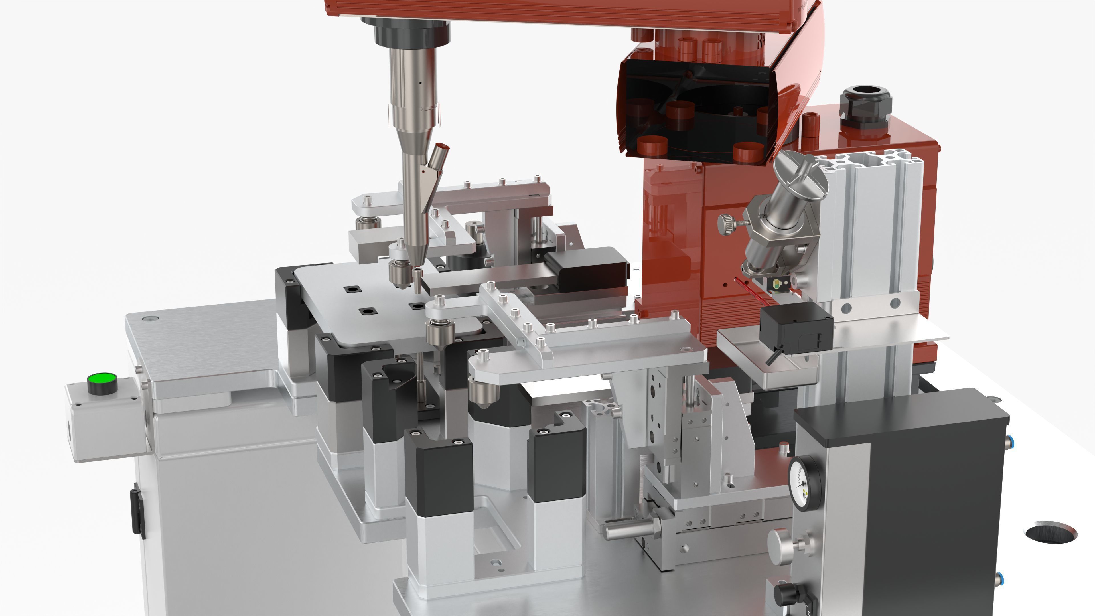 Automatic Plugger Locks The Screw 3D model_16