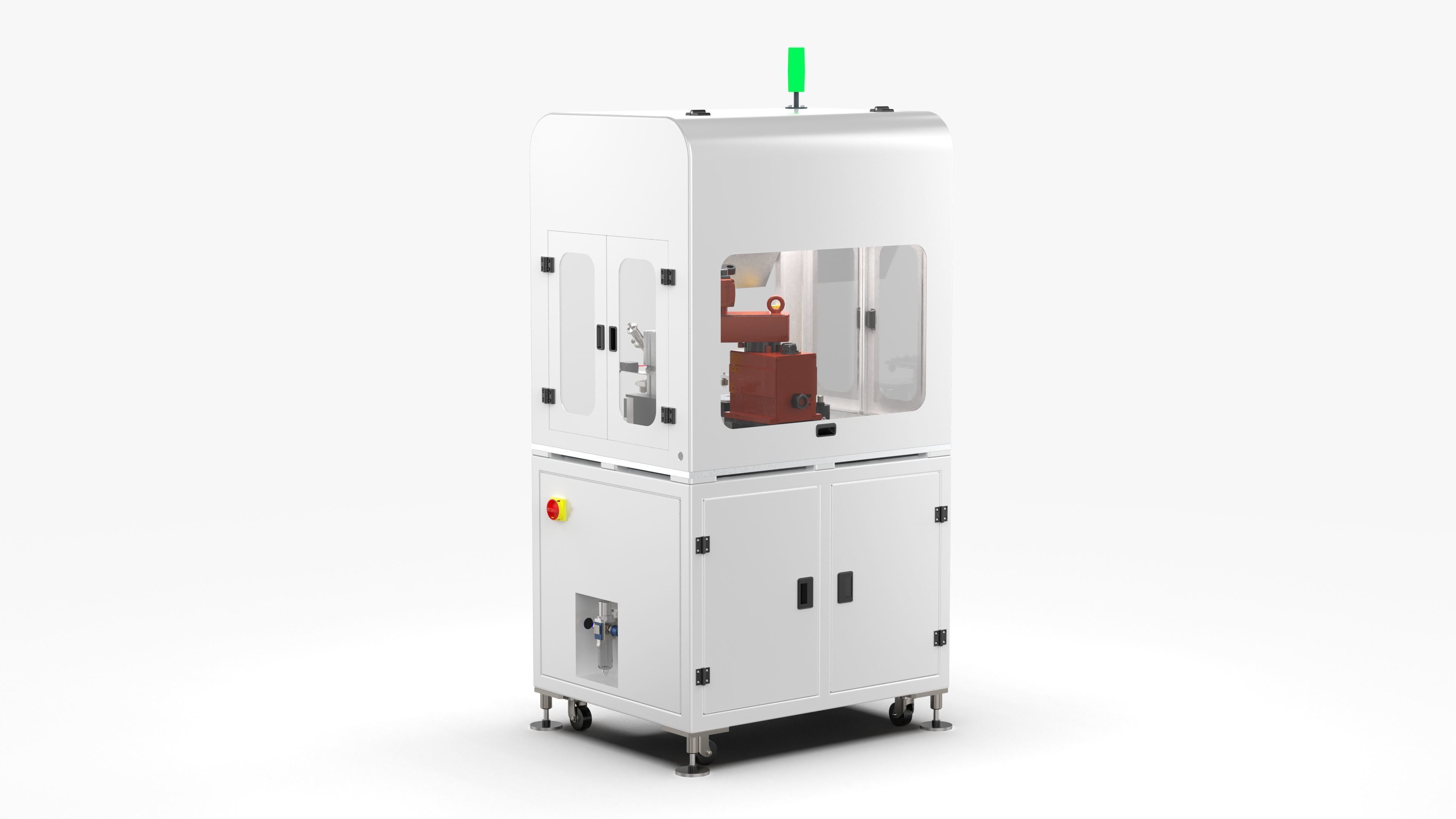 Automatic Plugger Locks The Screw 3D model_3