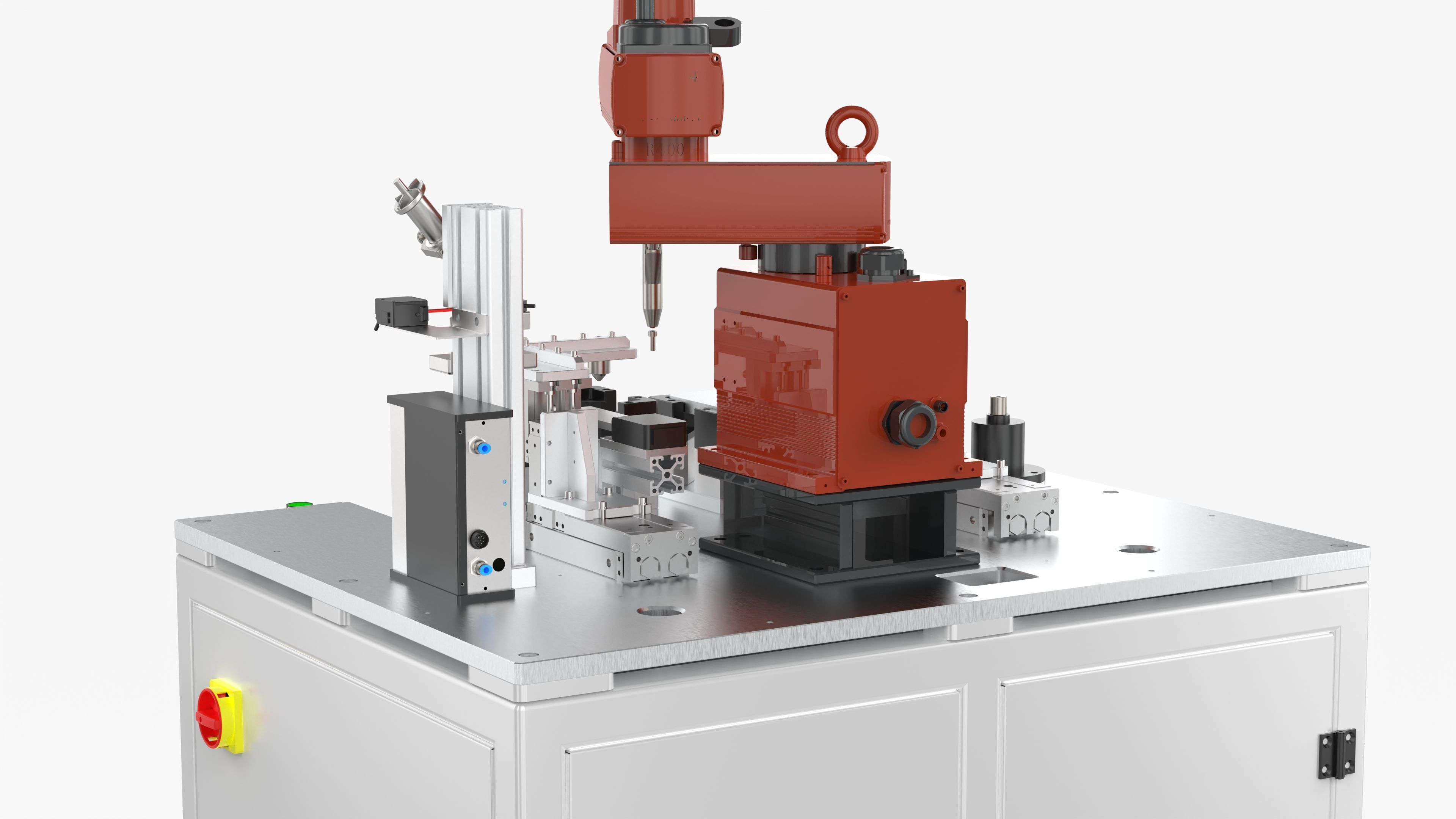 Automatic Plugger Locks The Screw 3D model_13