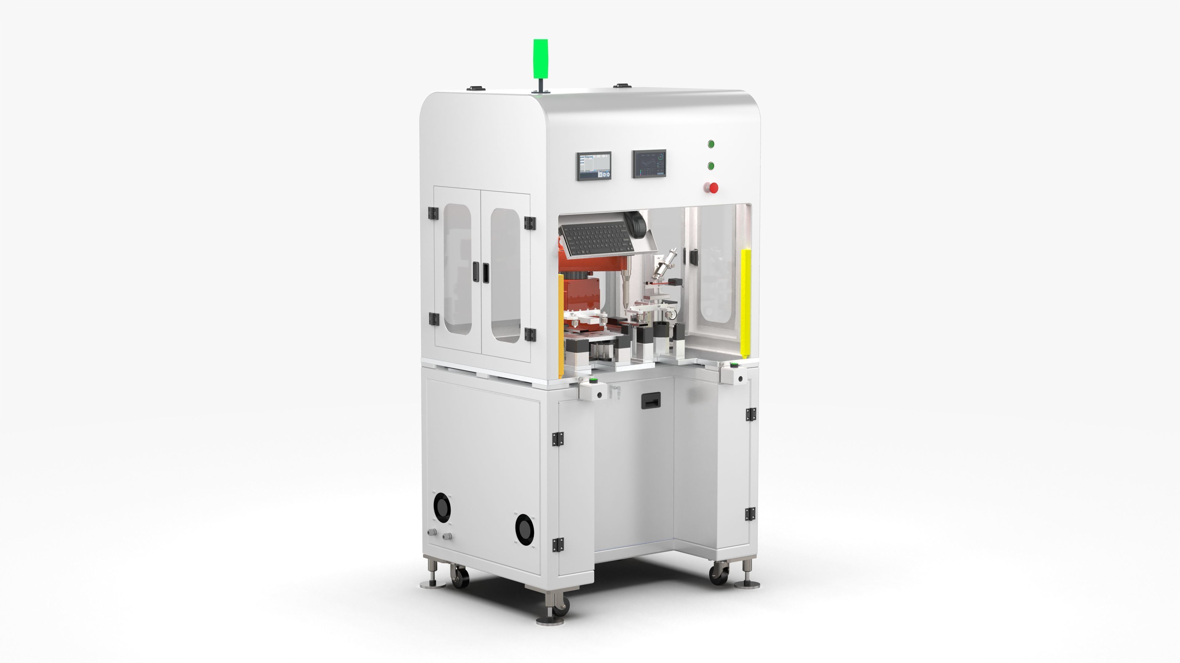 Automatic Plugger Locks The Screw 3D model_1