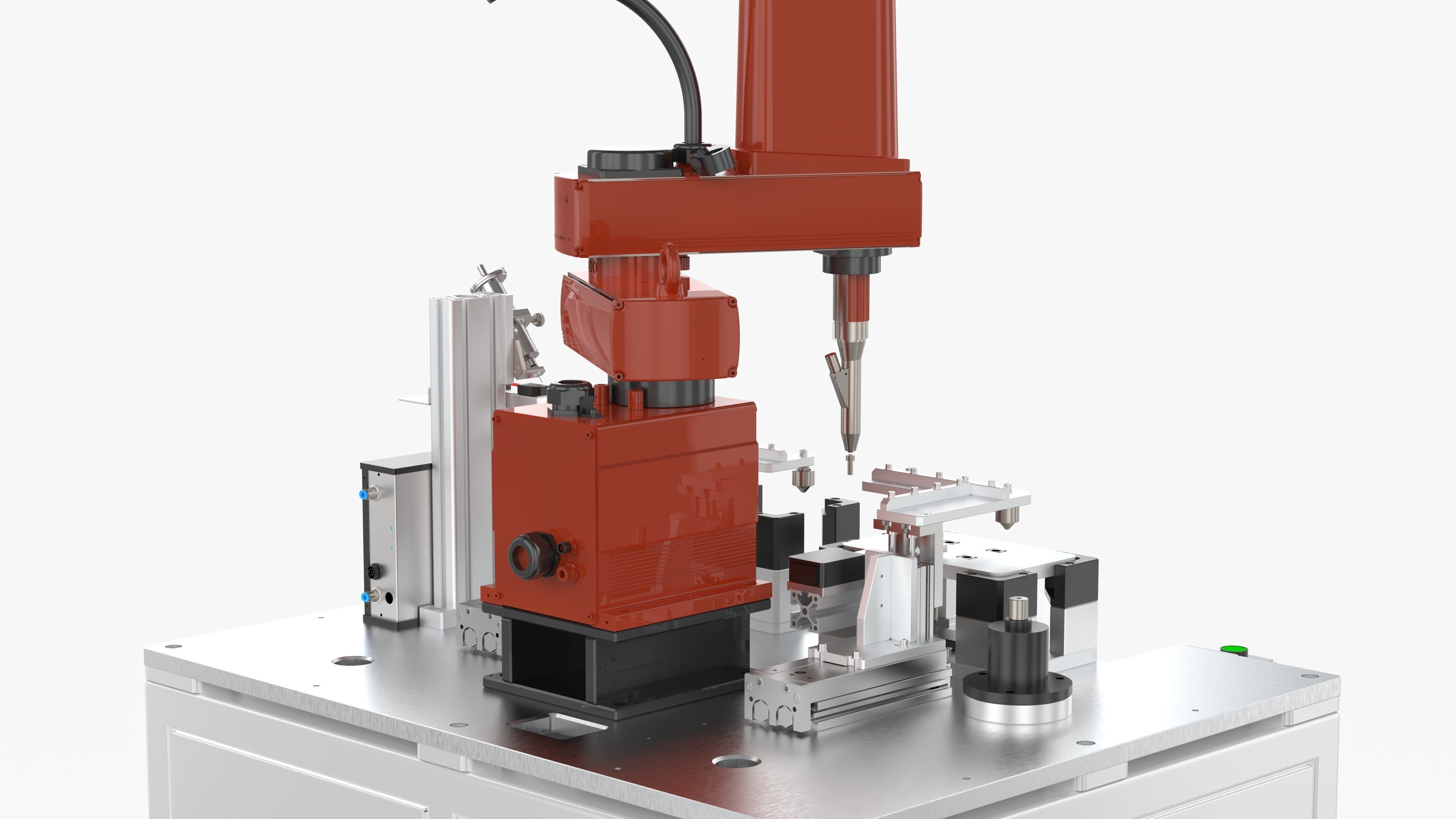 Automatic Plugger Locks The Screw 3D model_14