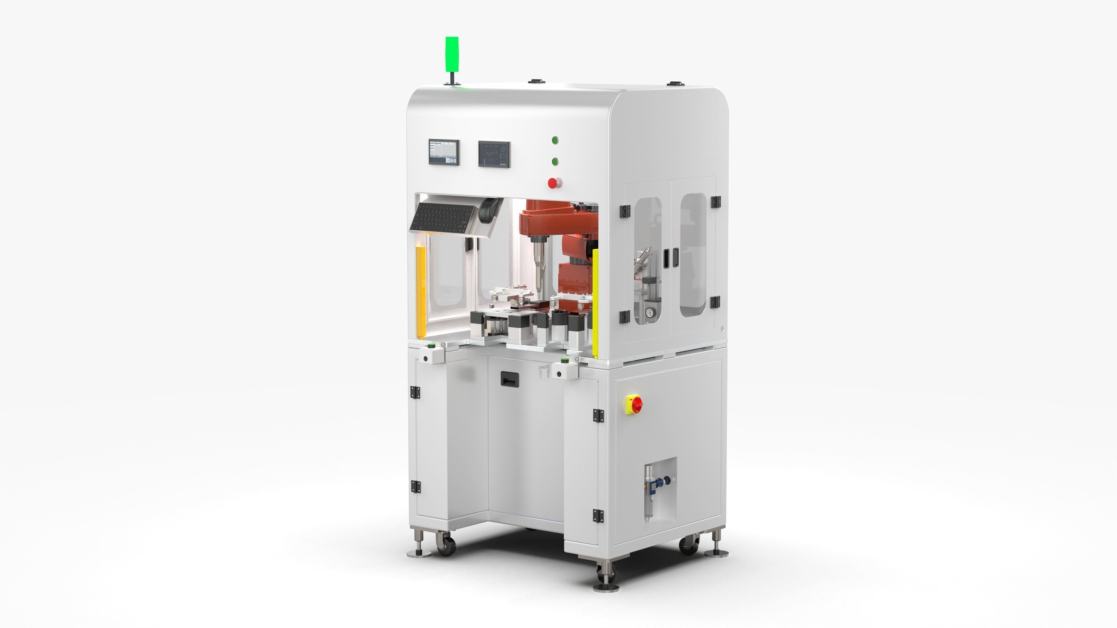 Automatic Plugger Locks The Screw 3D model_4