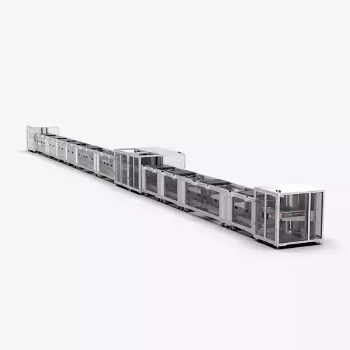 Automatic Battery Assembly Line 3D model