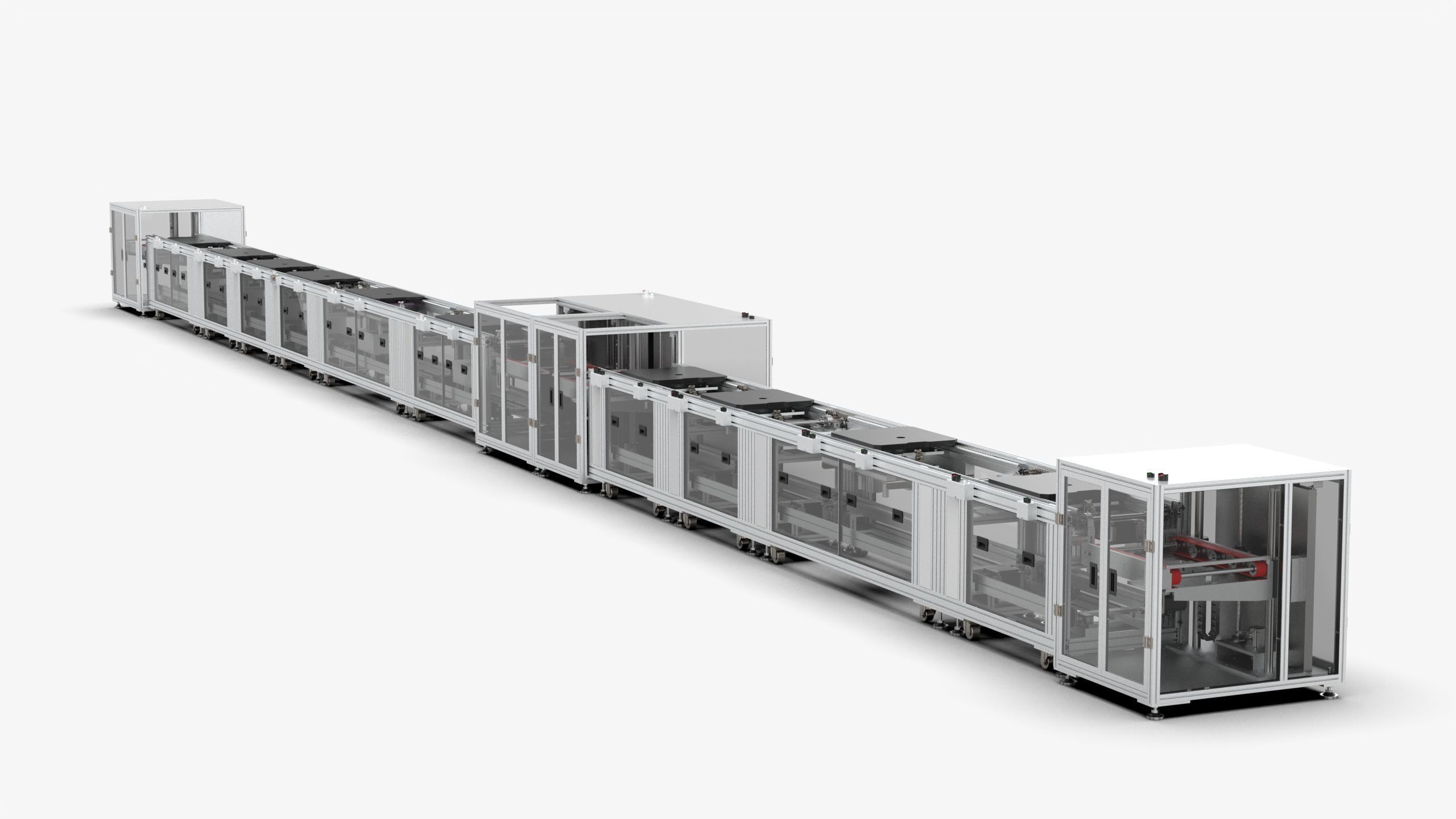Automatic Battery Assembly Line 3D model_1