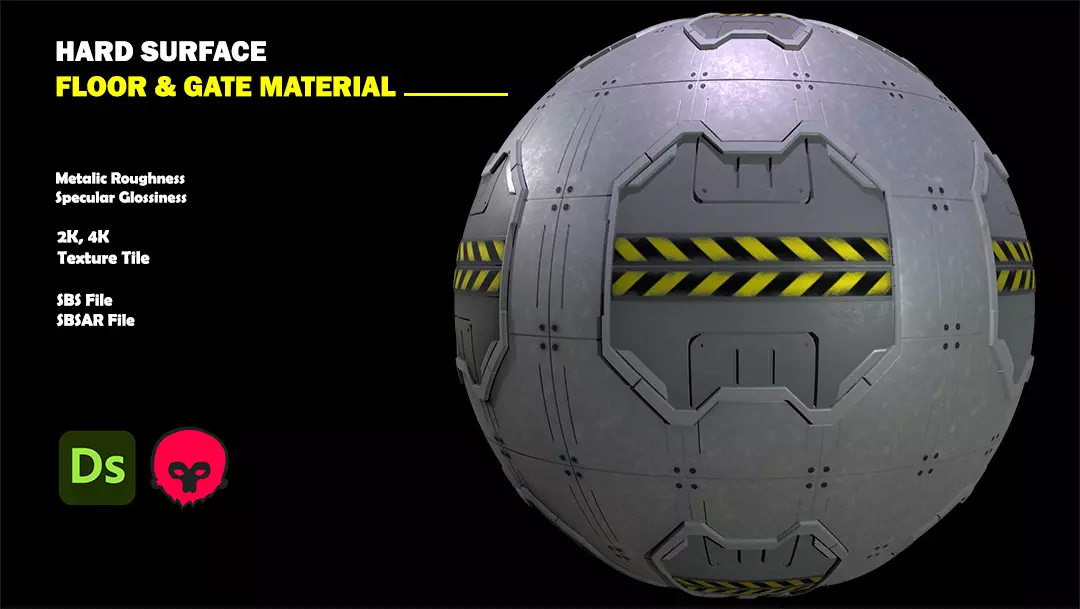 Hard Surface Gate And Floor Material Texture_0