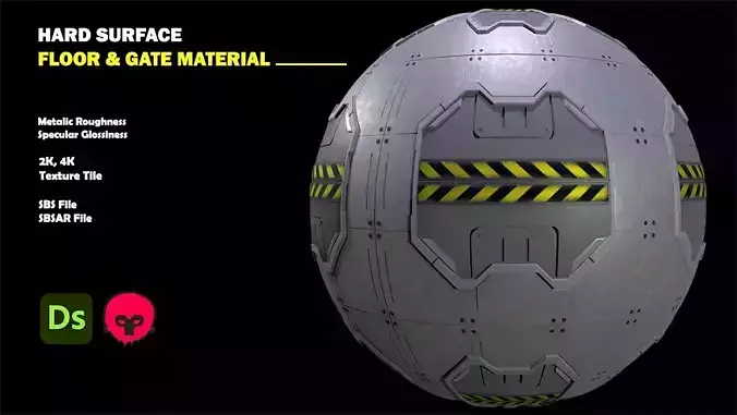 Hard Surface Gate And Floor Material