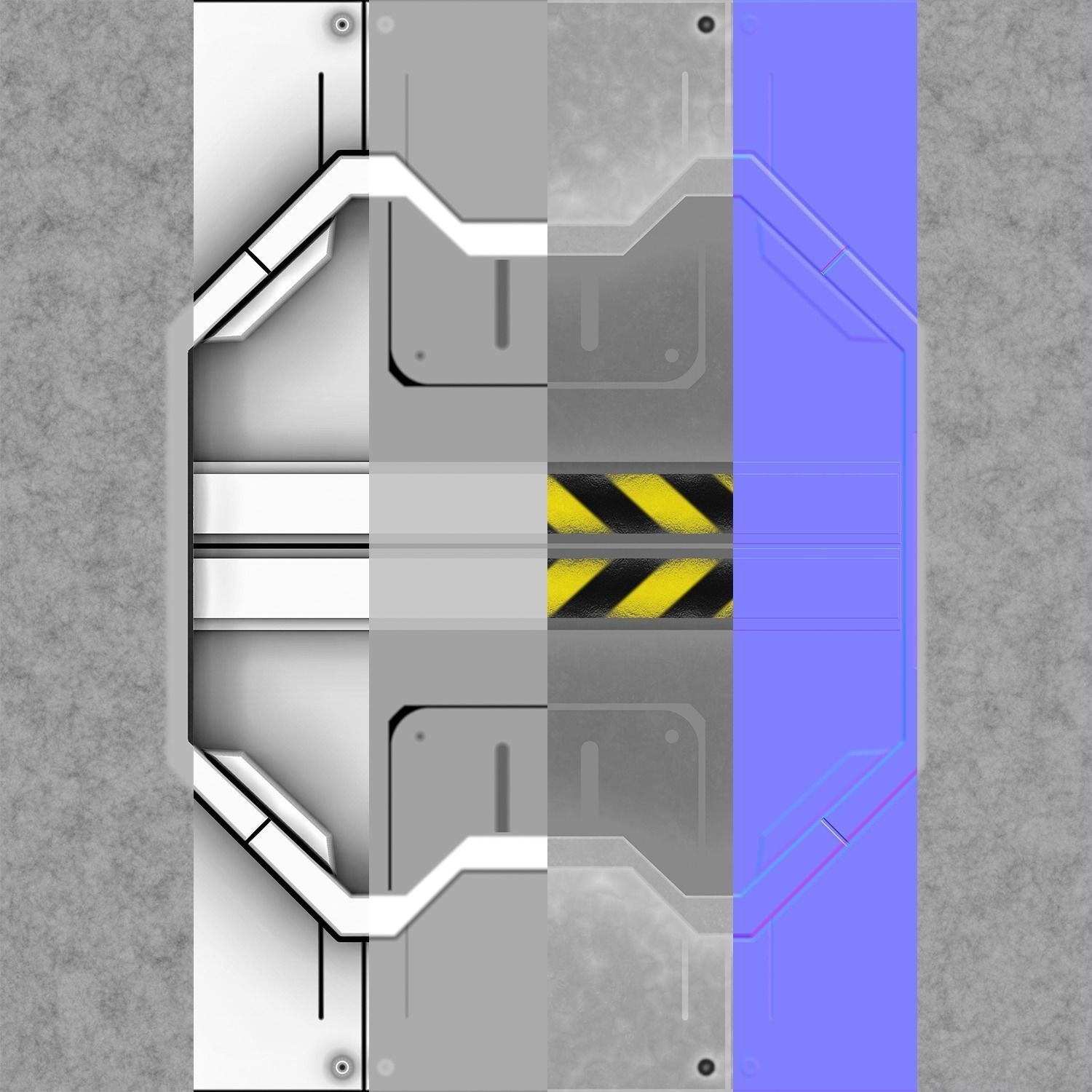 Hard Surface Gate And Floor Material Texture_3