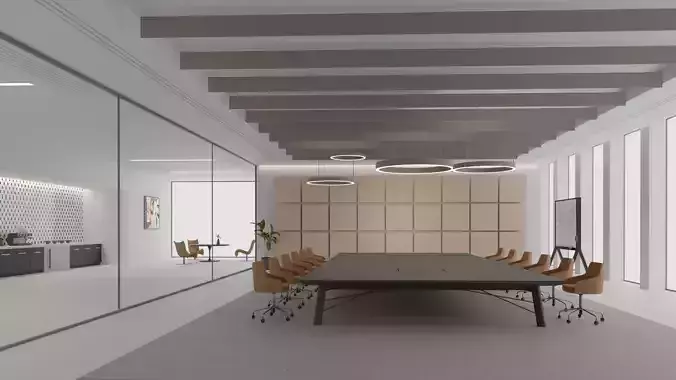 VR Meeting Office Conference Room