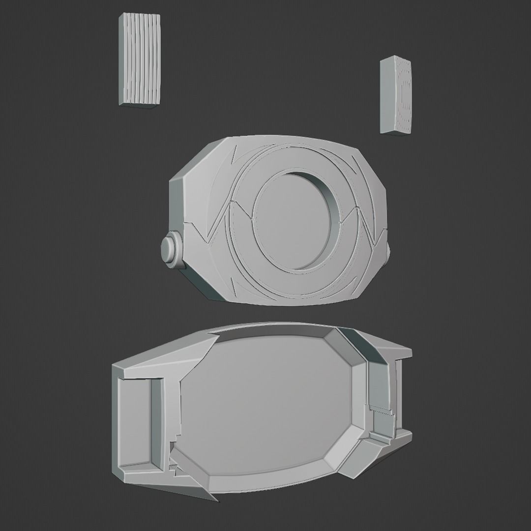 Power Morpher Buckle v2 3D print model_5