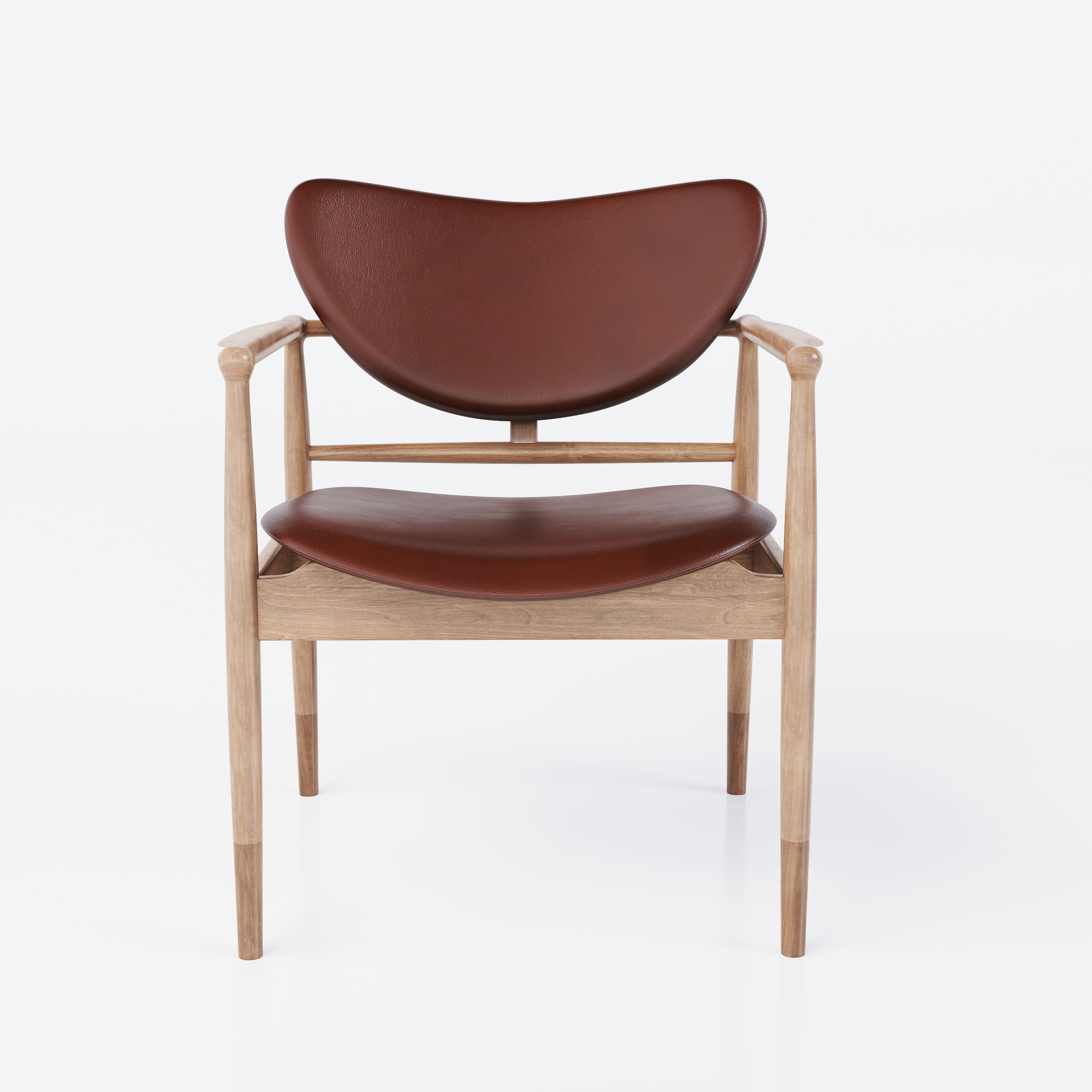 48 CHAIR BY FINN JUHL 3D model_5