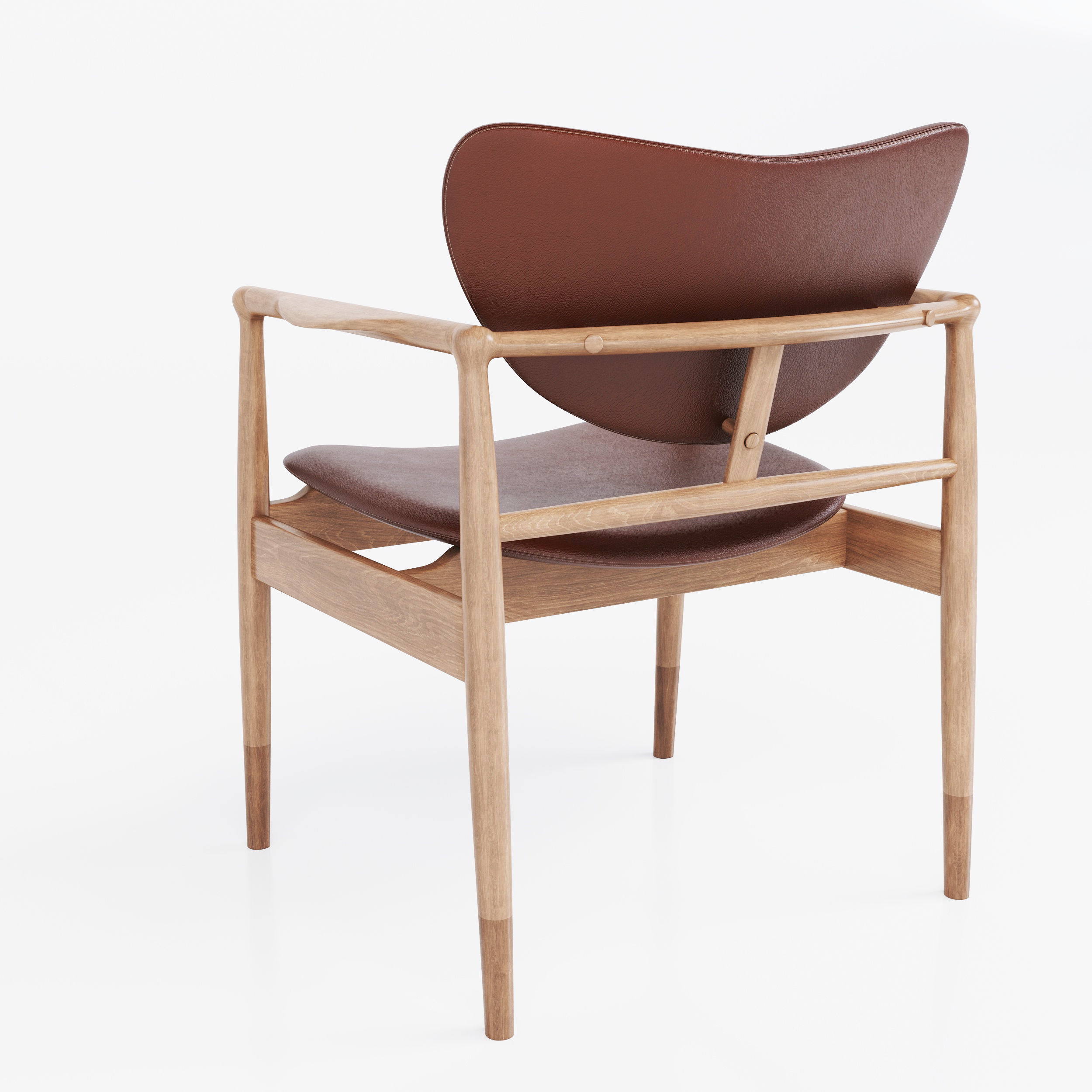 48 CHAIR BY FINN JUHL 3D model_7