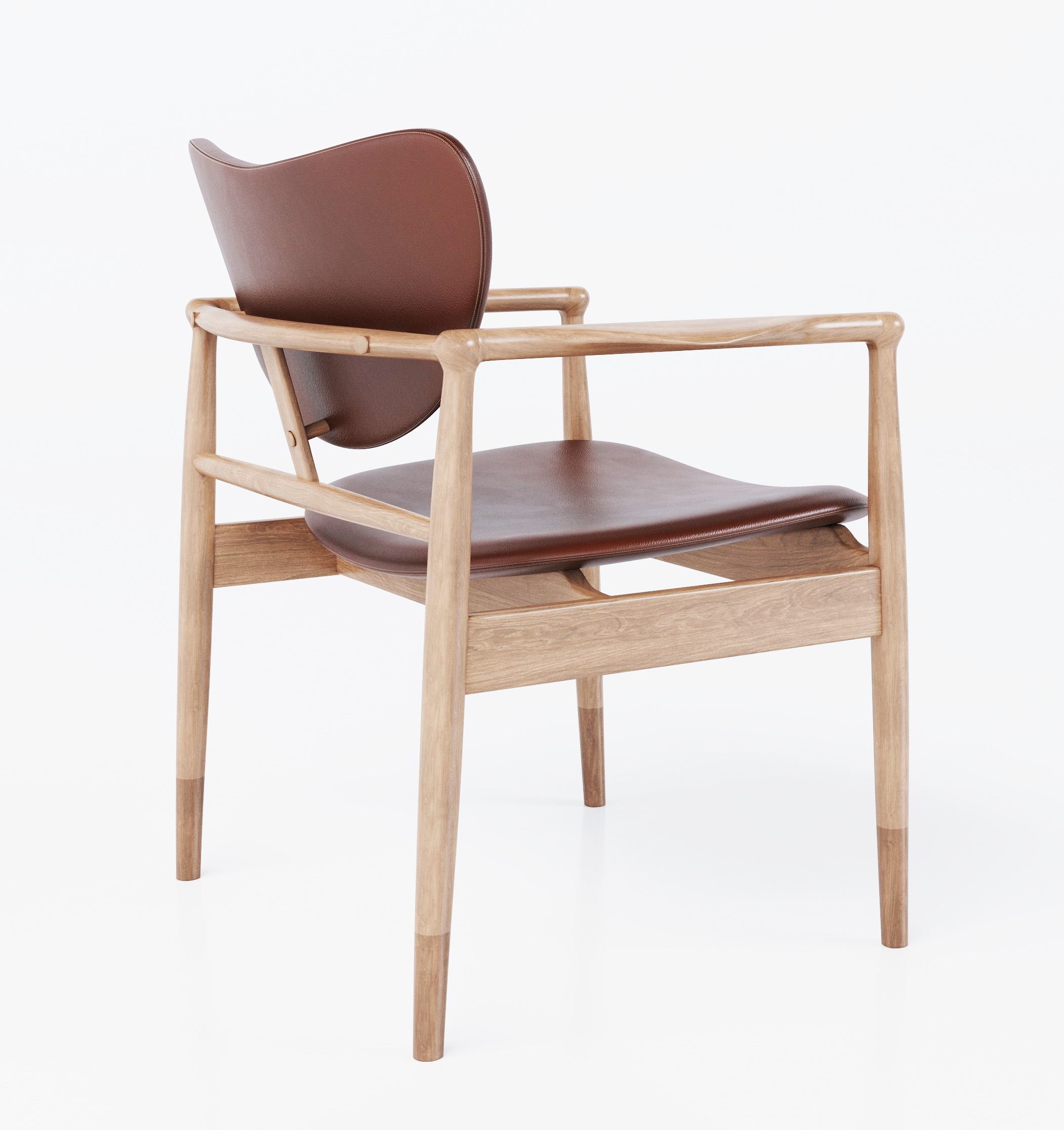 48 CHAIR BY FINN JUHL 3D model_3