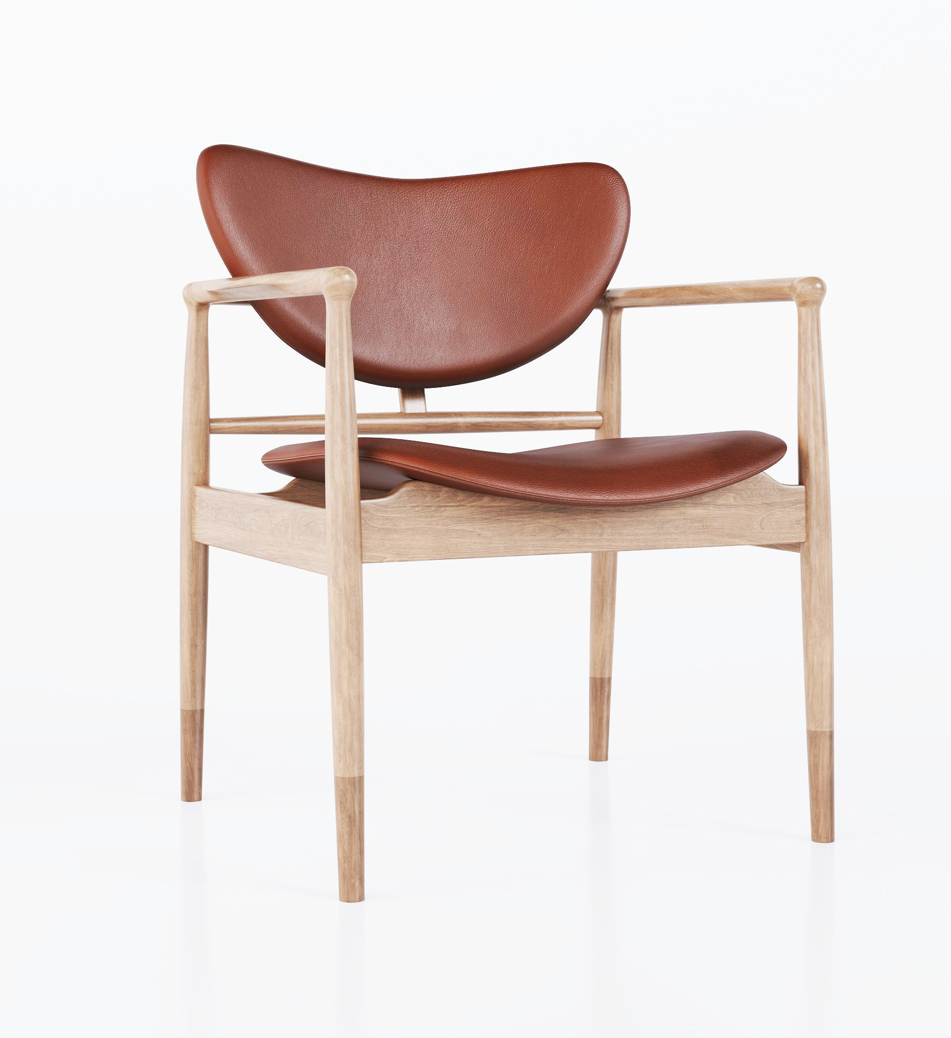 48 CHAIR BY FINN JUHL 3D model_9