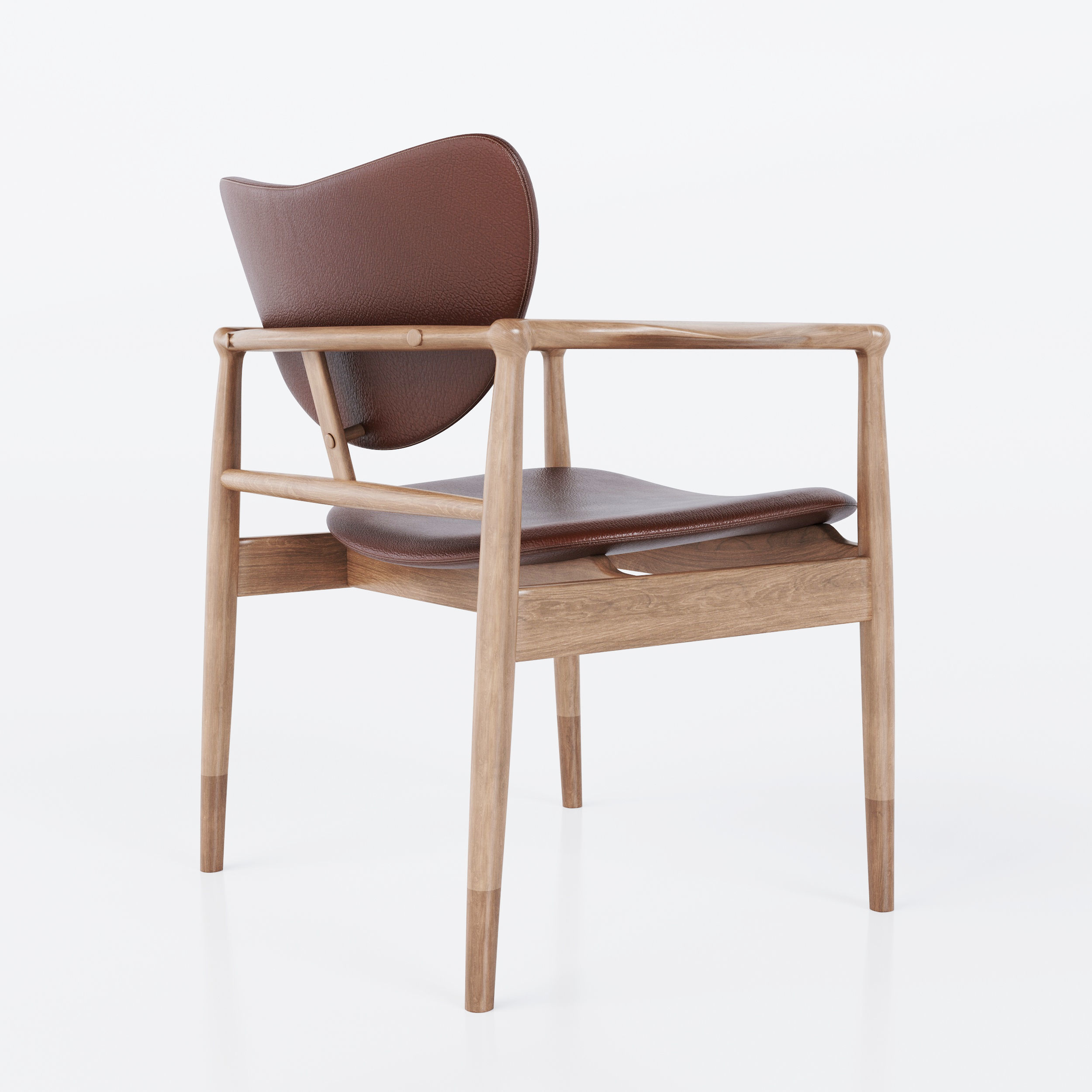 48 CHAIR BY FINN JUHL 3D model_8