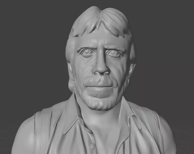 Chuck Norris 3D print model_15