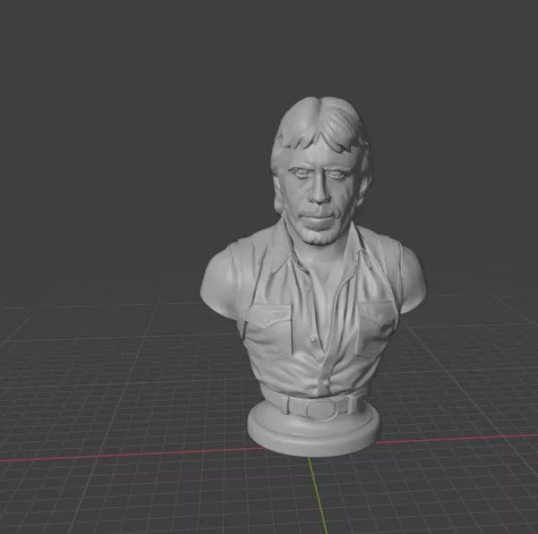 Chuck Norris 3D print model_10