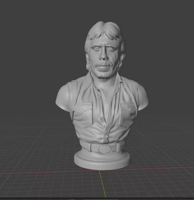 Chuck Norris 3D print model_12