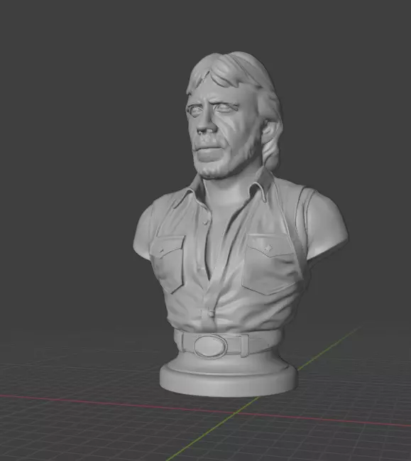 Chuck Norris 3D print model_5