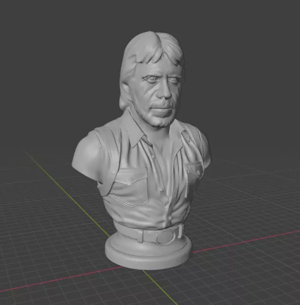 Chuck Norris 3D print model_23